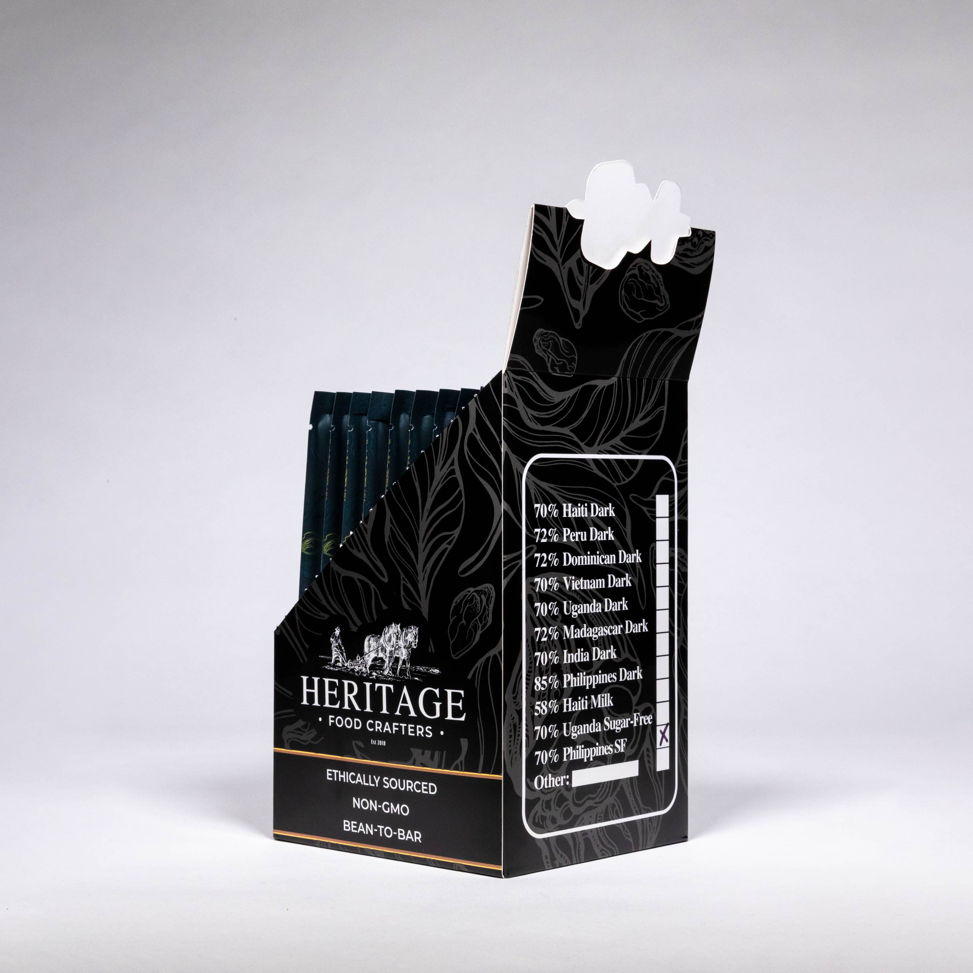 Sugar-Free Philippines 70% Dark 50g  - Award-Winning Craft Chocolate Bars