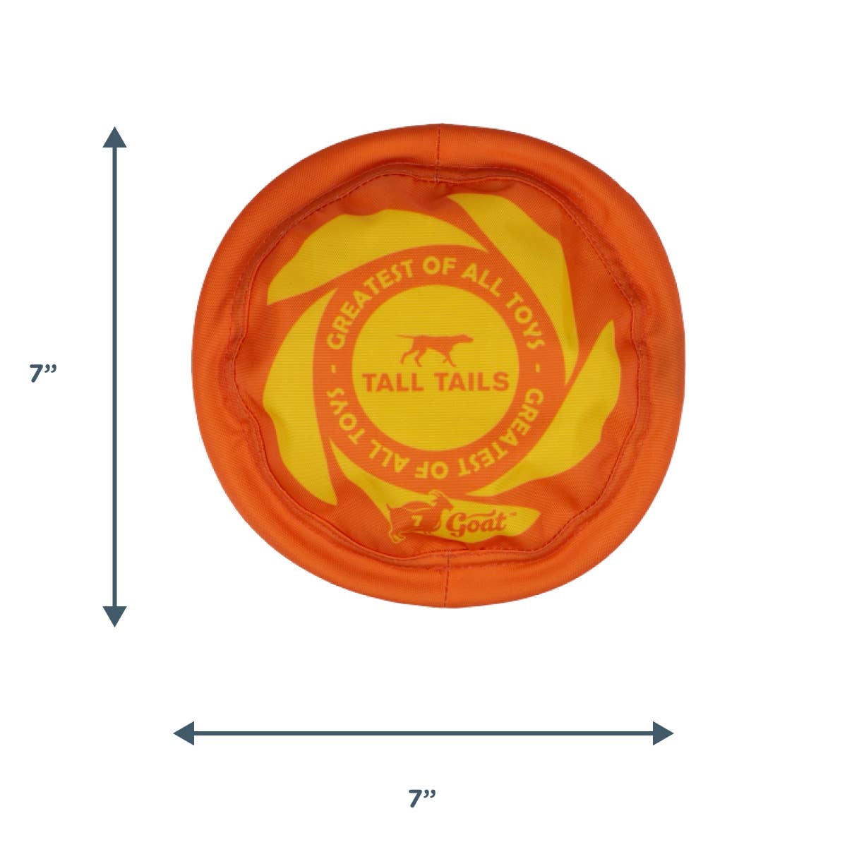 GOAT Sport Flyer Disc Dog Toy - Medium