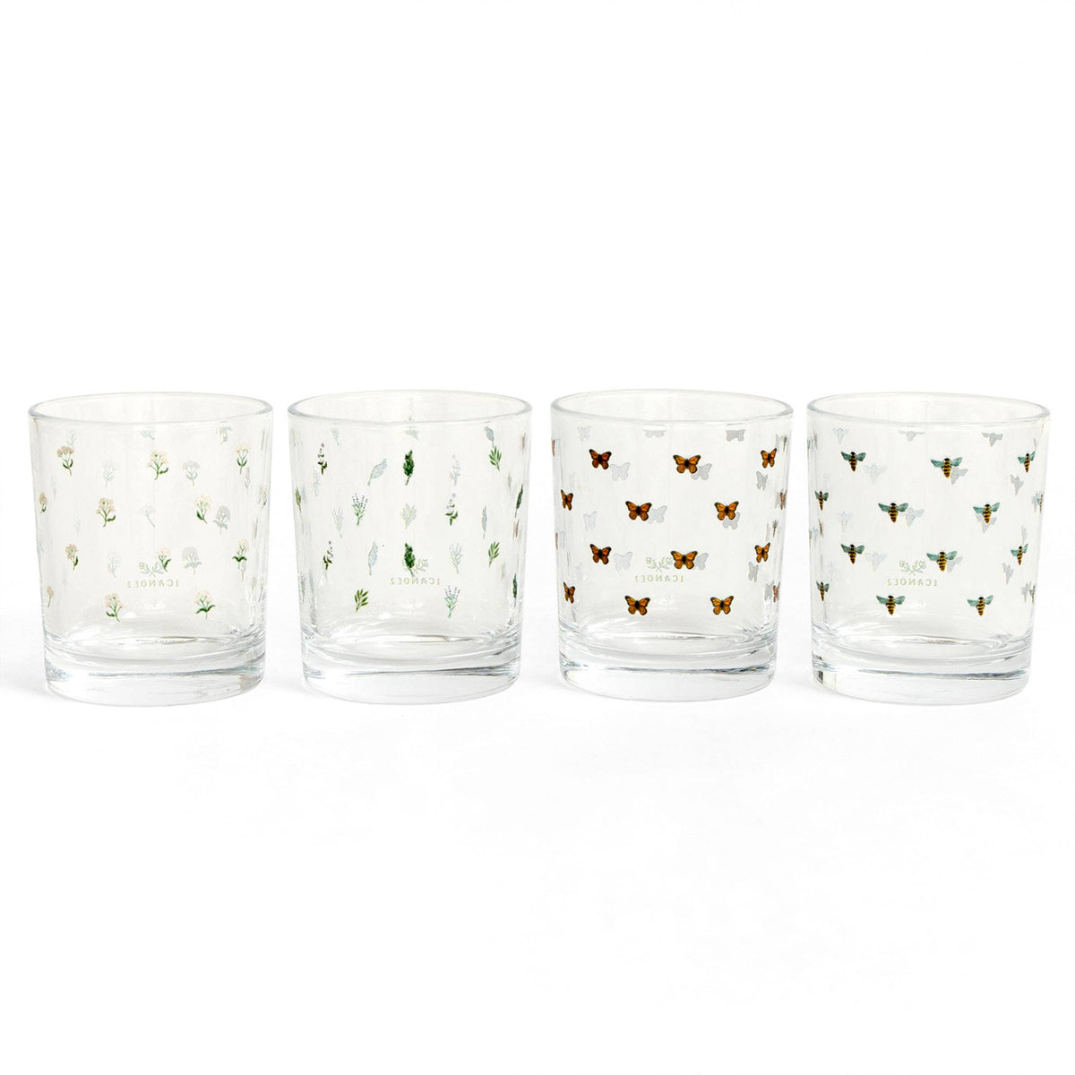 Pollinators Short Juice Glass