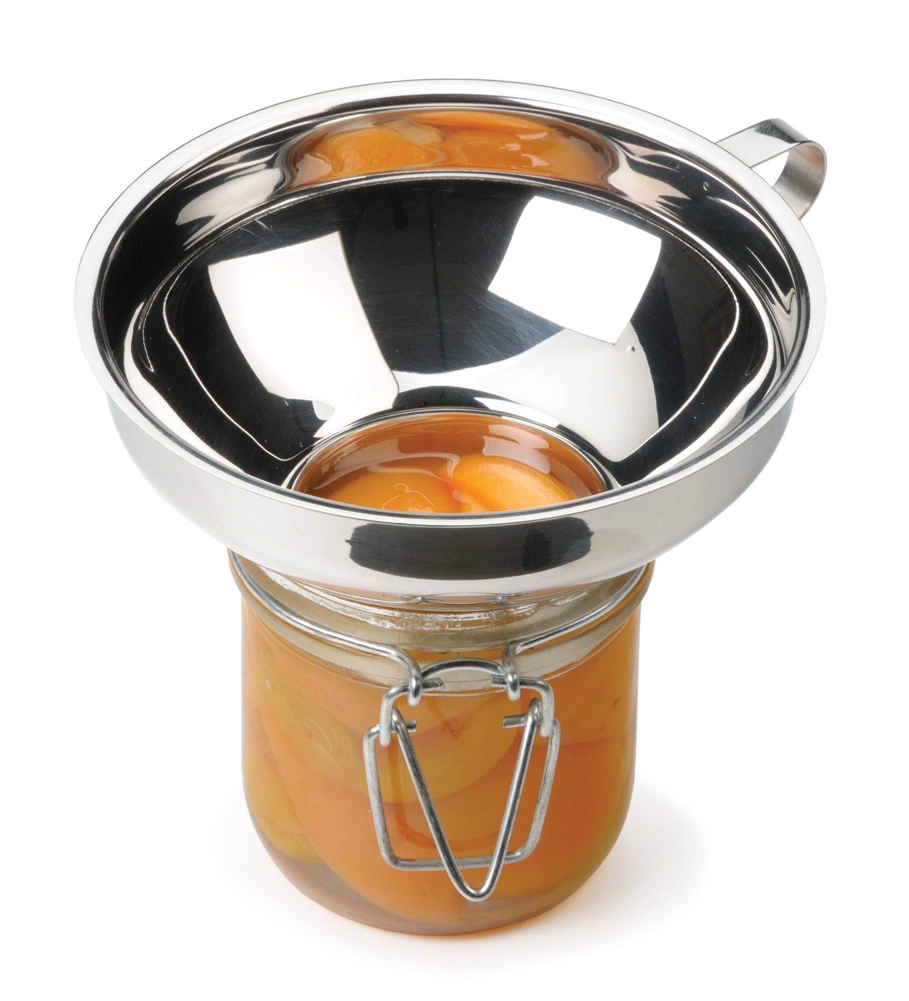 Canning funnel wide mouth stainless steel