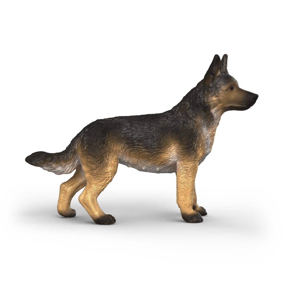 German shepherd dog Animal Toy Figurine
