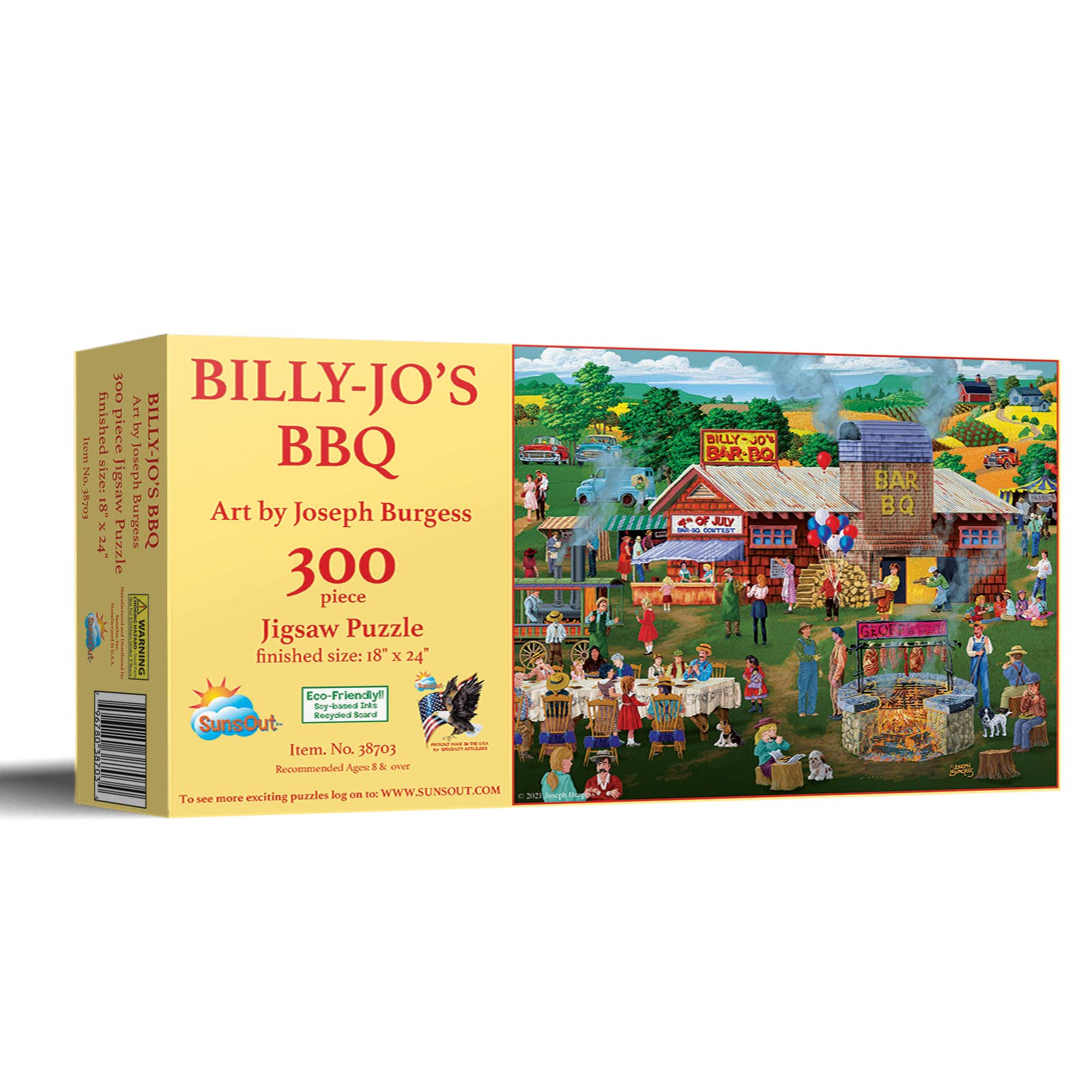 0348 Billy Jo's BBQ 300 pc Puzzle