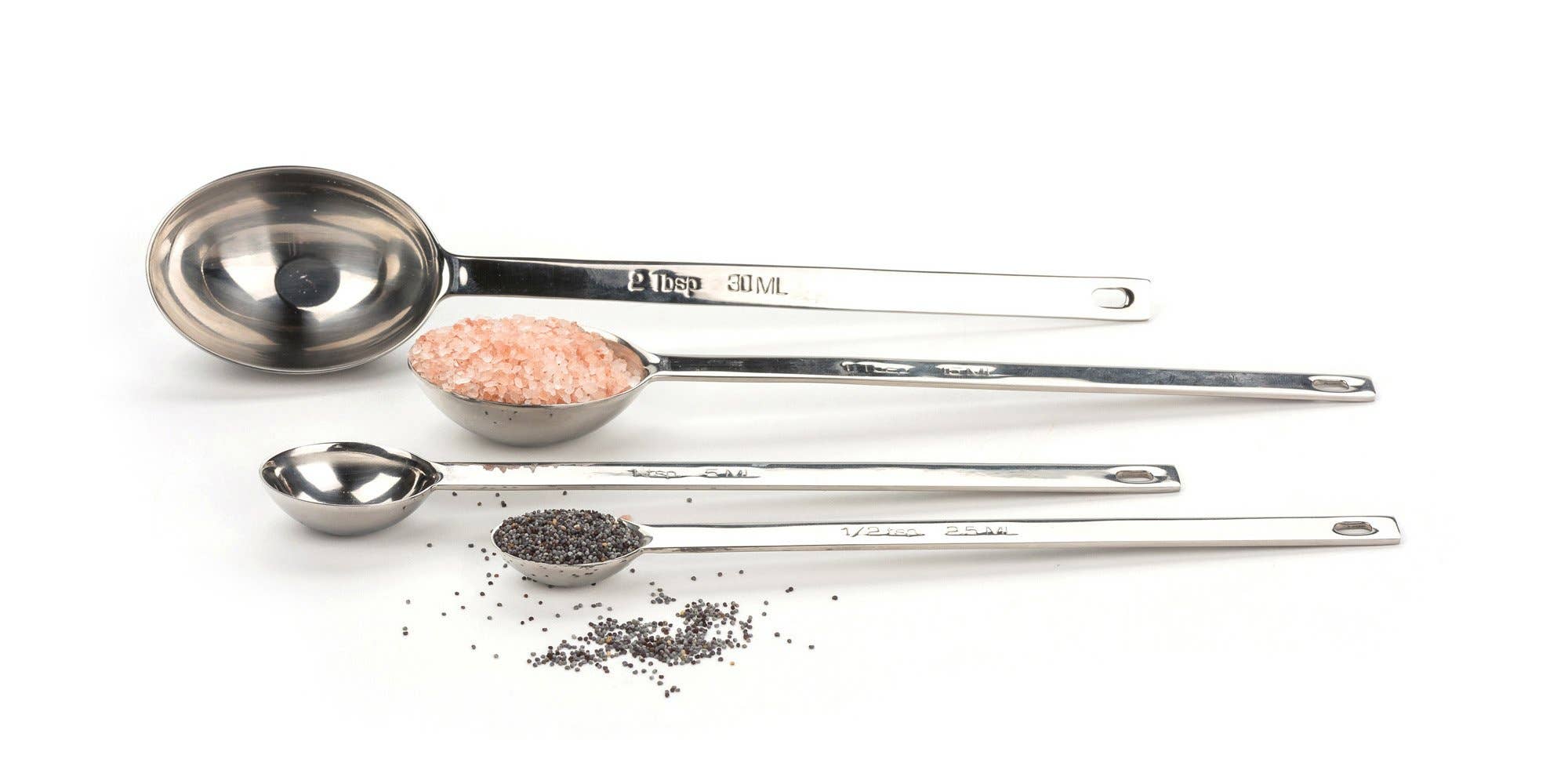 Long Handle Measuring Spoon Set Of 6