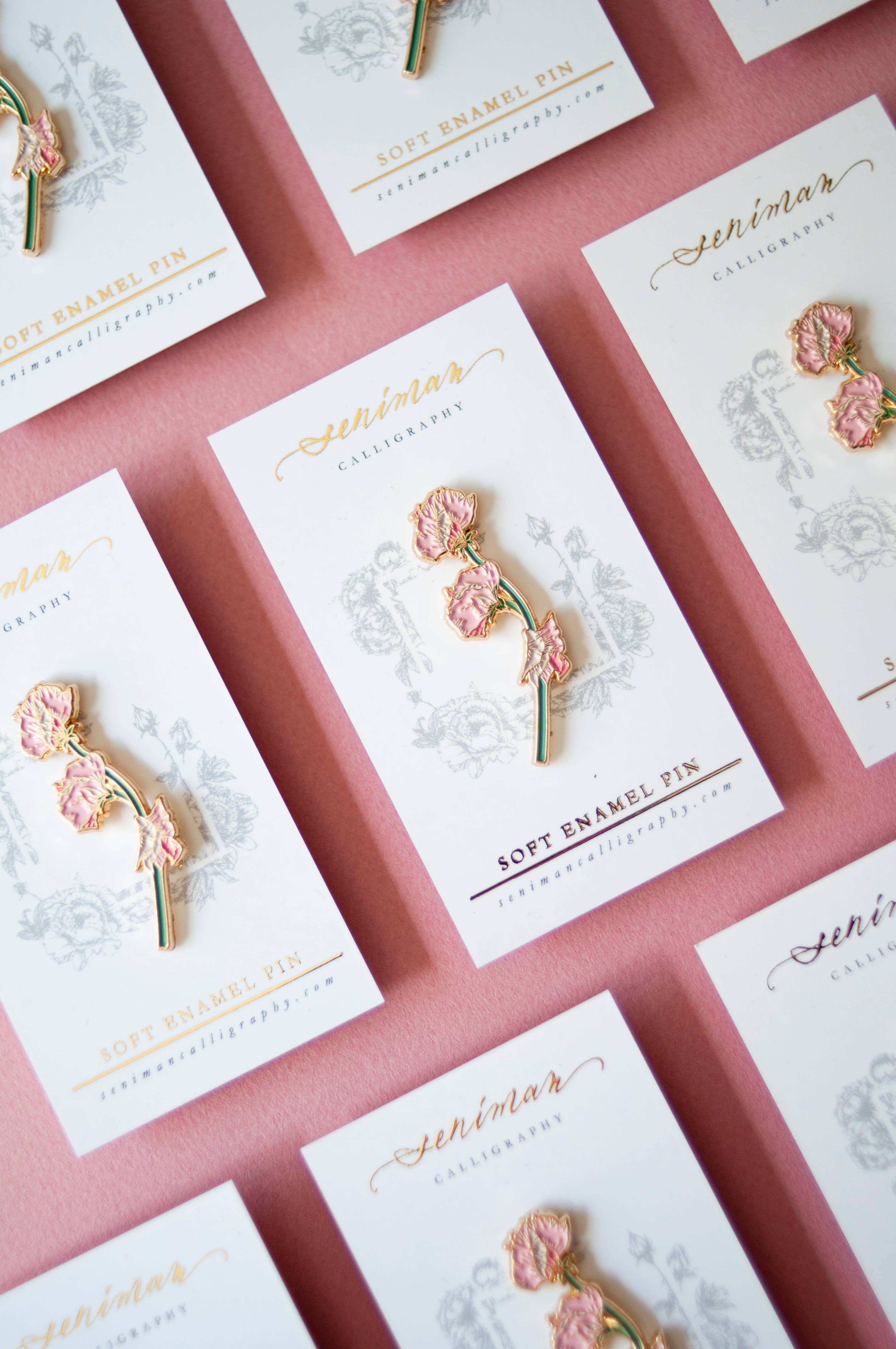 Sweet Peas Soft Enamel Pin