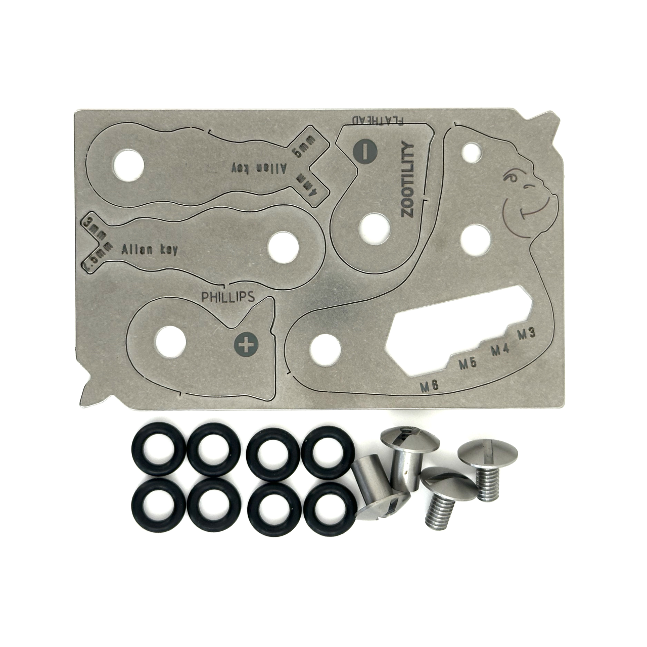 Gorilla-Go Multi-Tool - Metal TekPet DIY Buildable Keychain