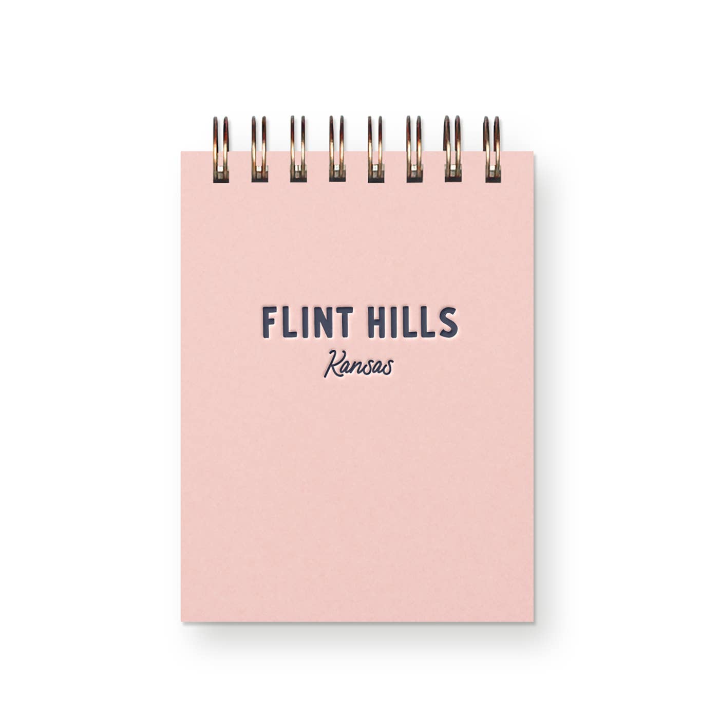 WACO Mini Jotter Notebook open pages interior view