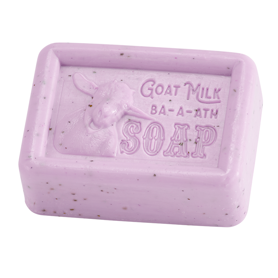 Lavender Goat Milk 5oz pressed bar soap