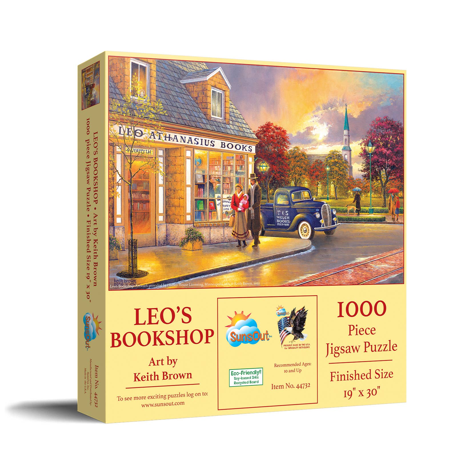 5261 Leo's Bookshop 1000 Pc Puzzle