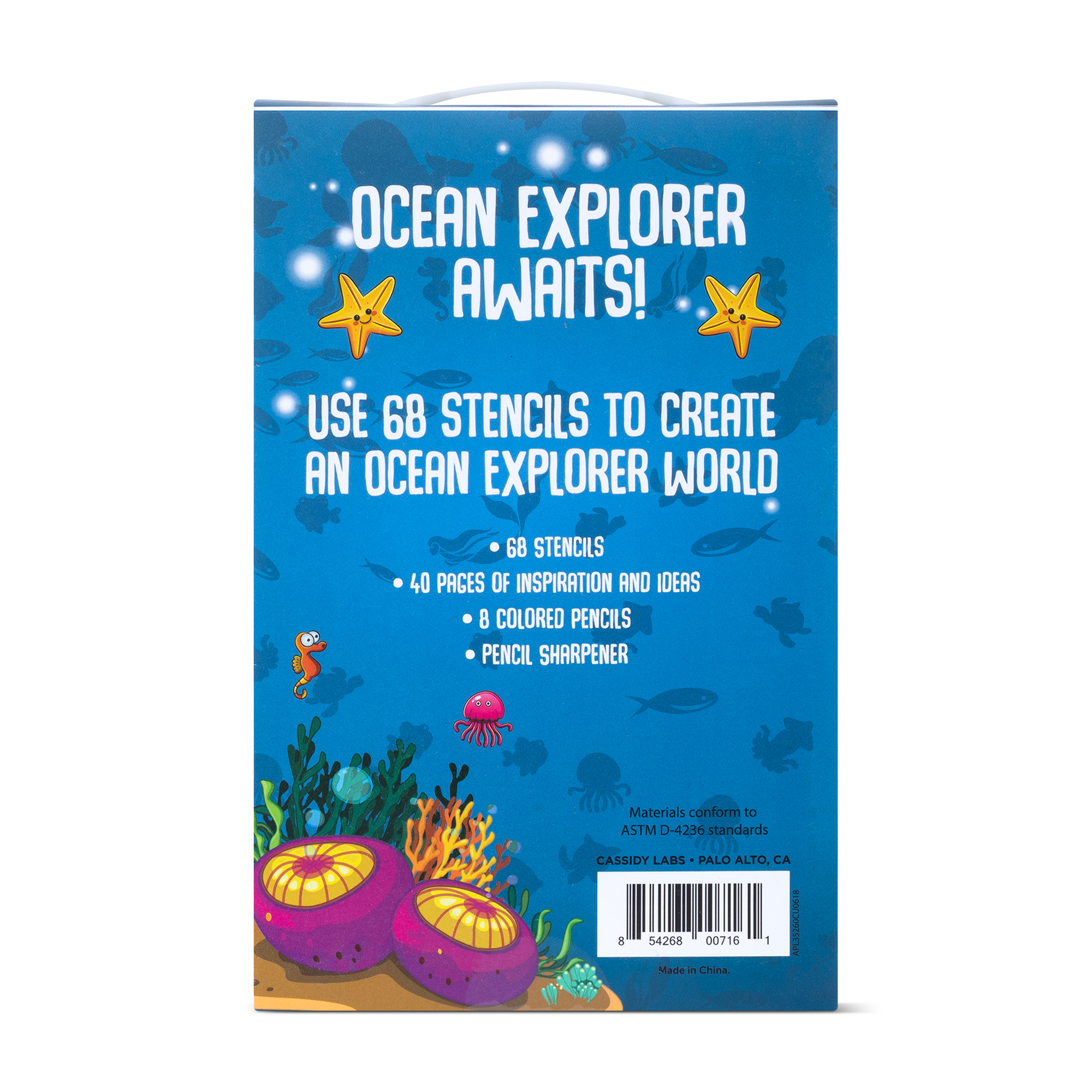 Ocean Explorer Stencil Kit