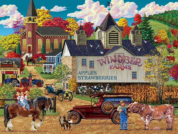 Windber Farms 300 piece jigsaw puzzle box