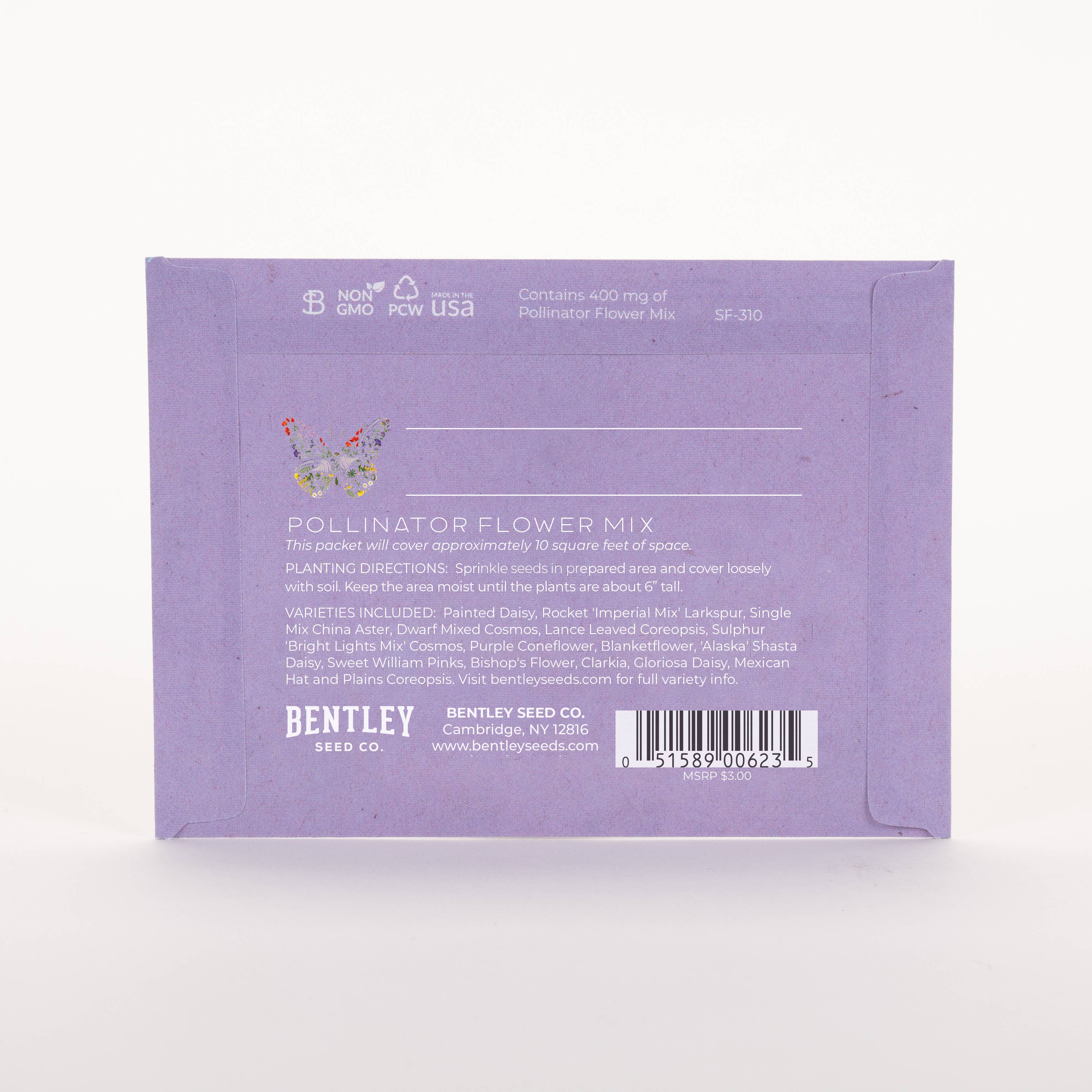 Bentley Seed Co. - Thank You Butterfly Pollinator Flower Mix Seed