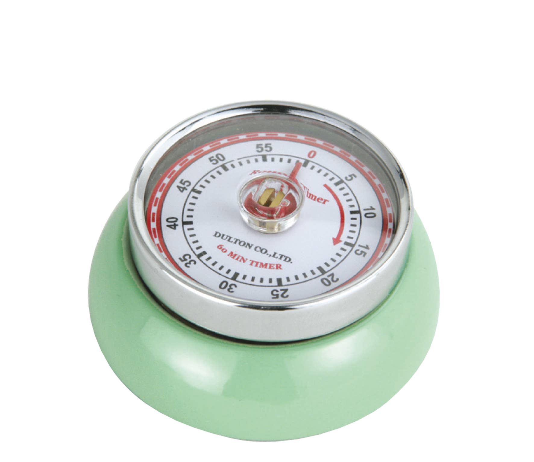 "Retro" Kitchen Timer, Mint Green