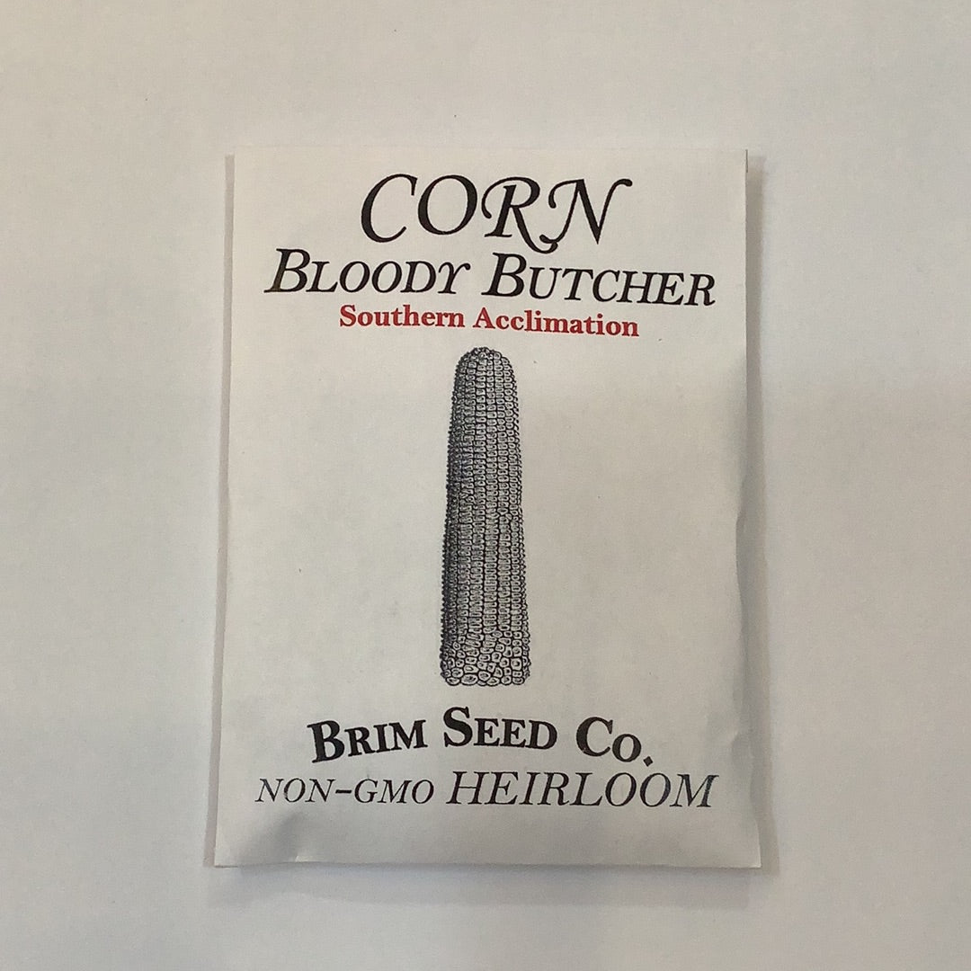 Brim Seed Co. - Southern Acclimated Bloody Butcher Corn Seed