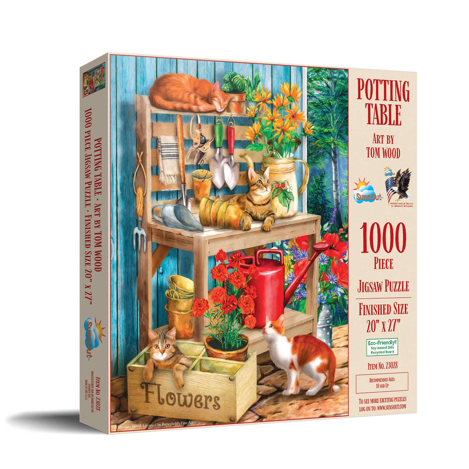 0452 Potting Table 1000 pc Puzzle