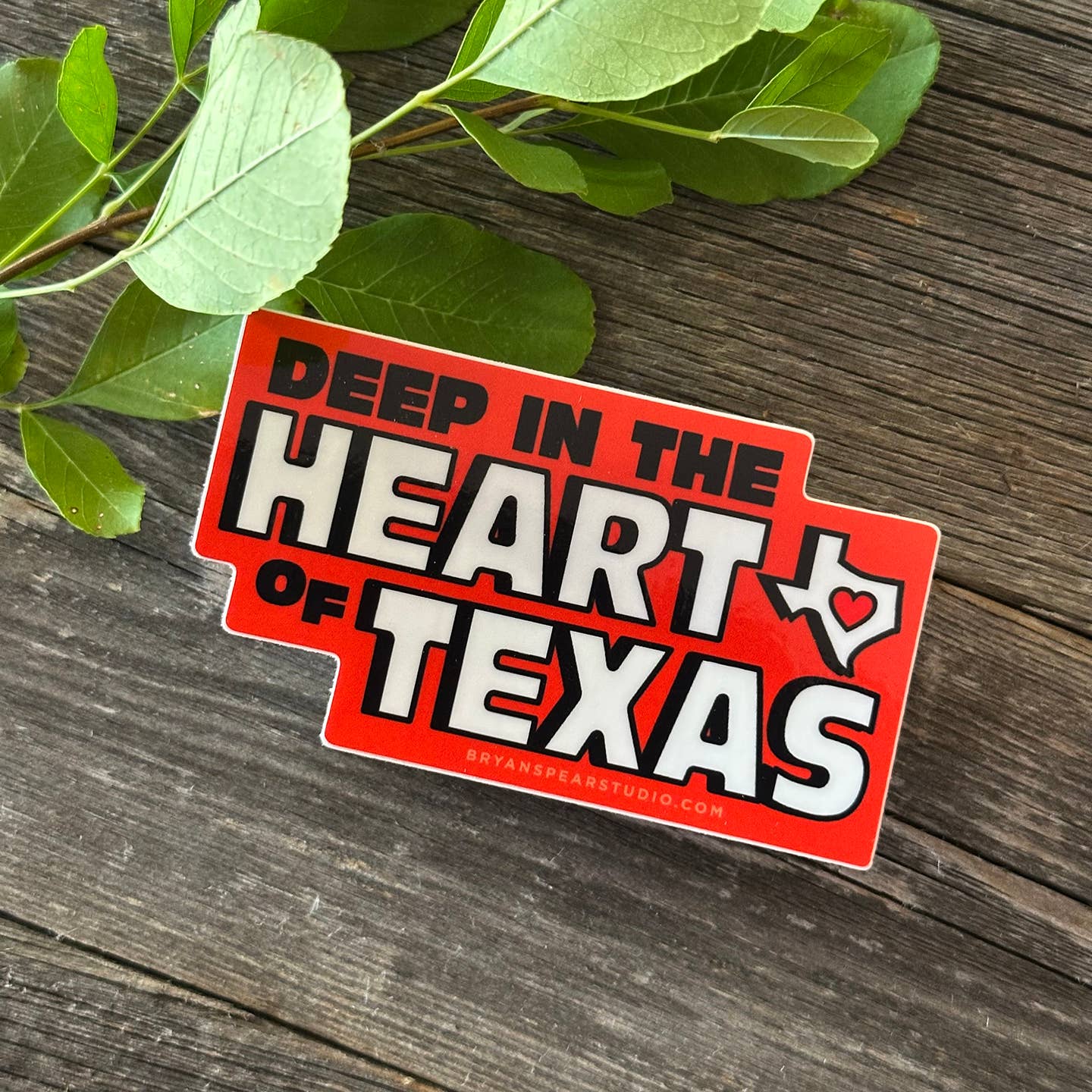 Deep in the Heart of Texas Sticker