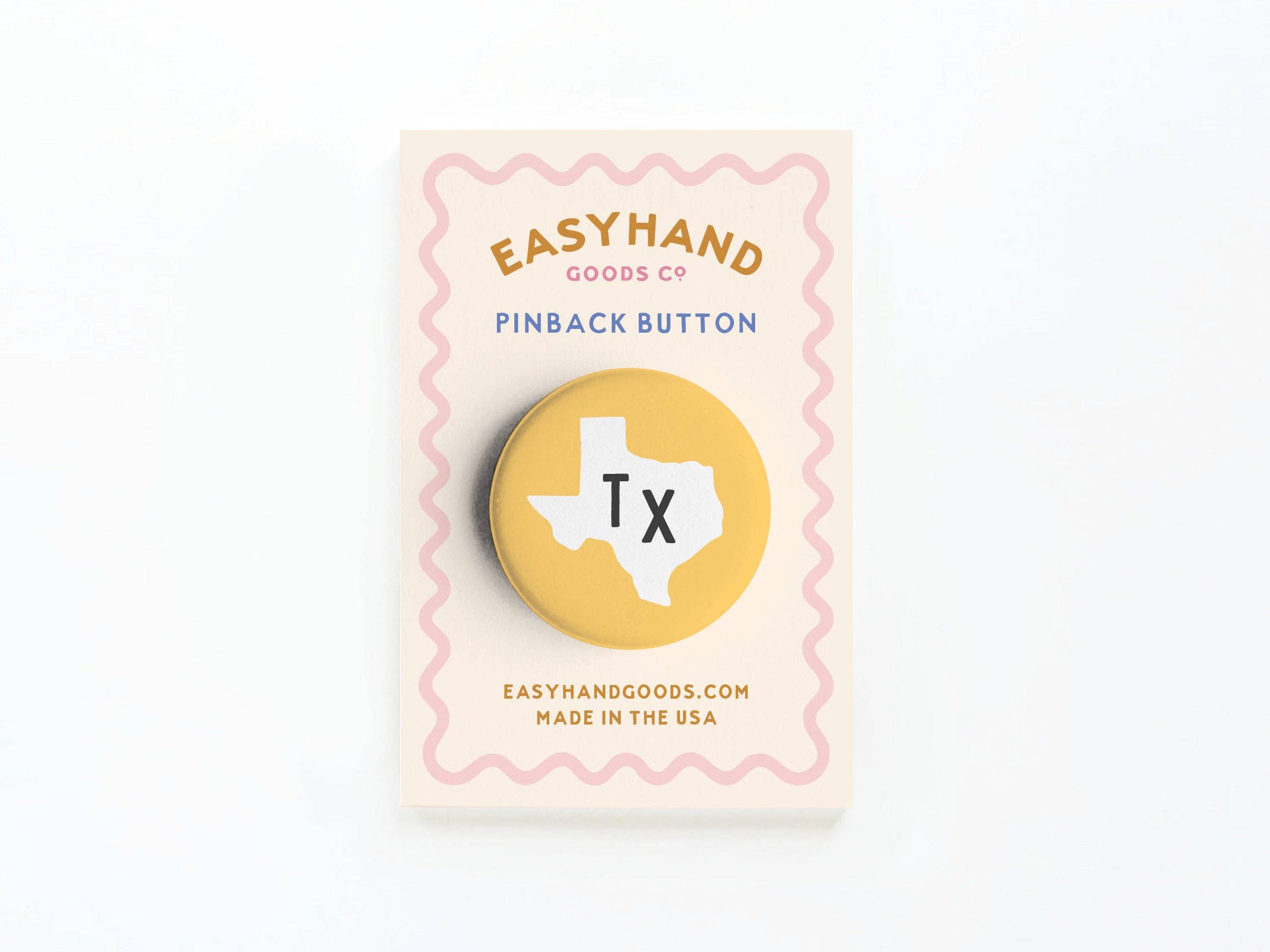 TX Button closeup showing pin detail