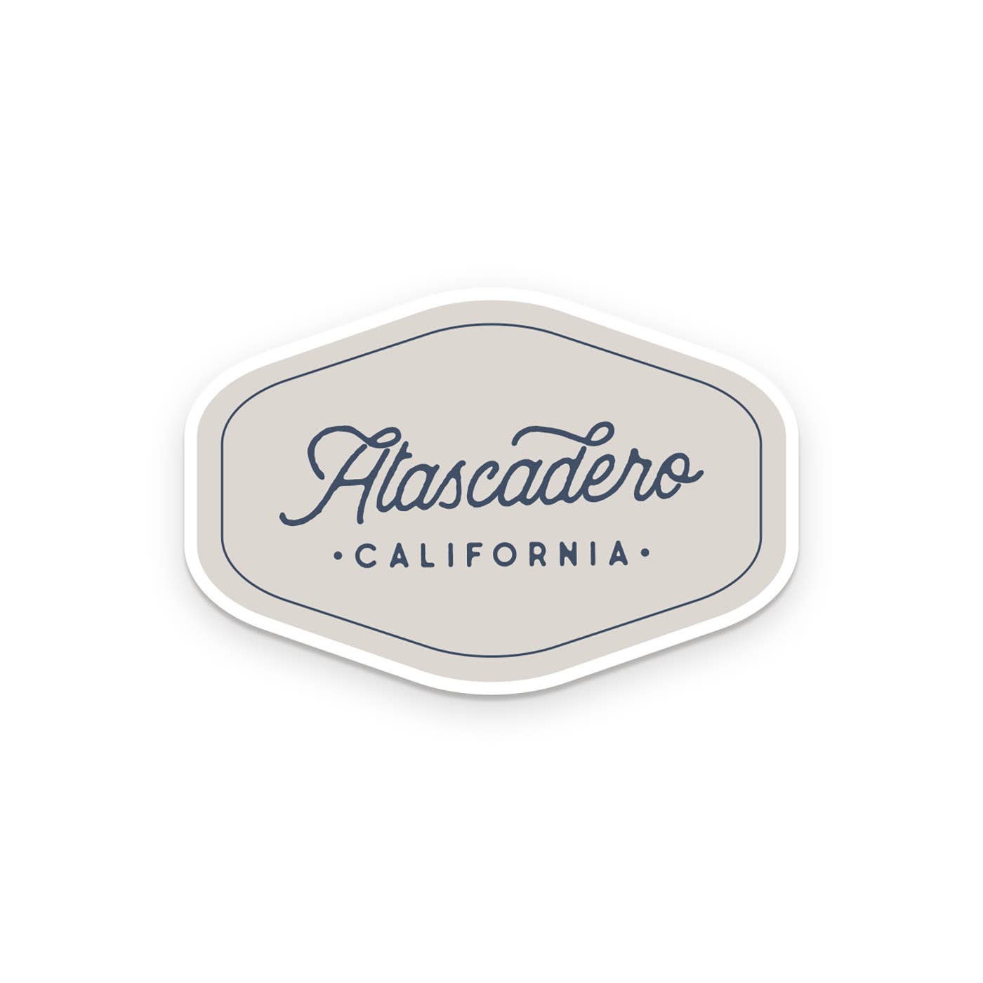 Custom City Script Sticker