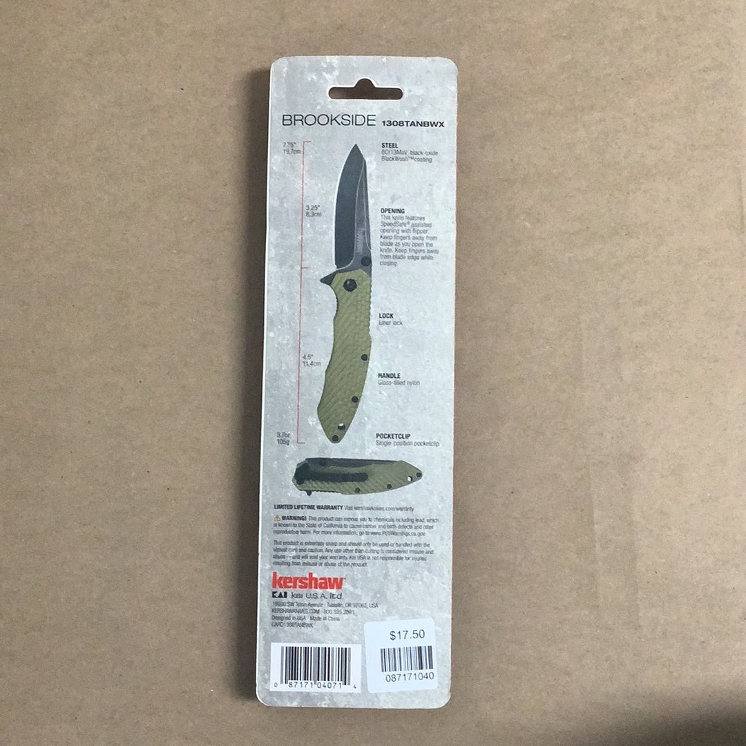 Kershaw - Brookside 1308TanBWX