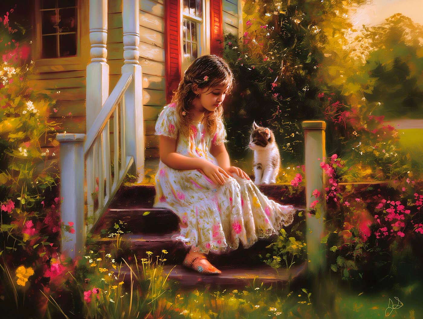 0439 Perfect Spring Day 500 pc Puzzle