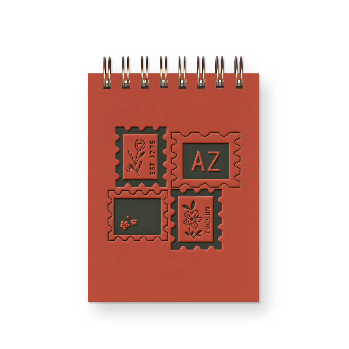 Custom City Stamp Mini Jotter Notebook