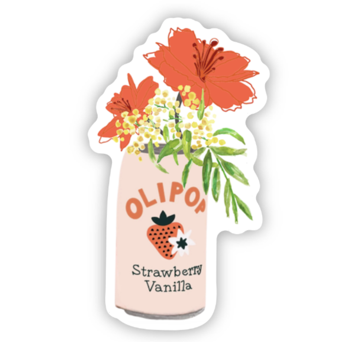 Olipop Flower Can