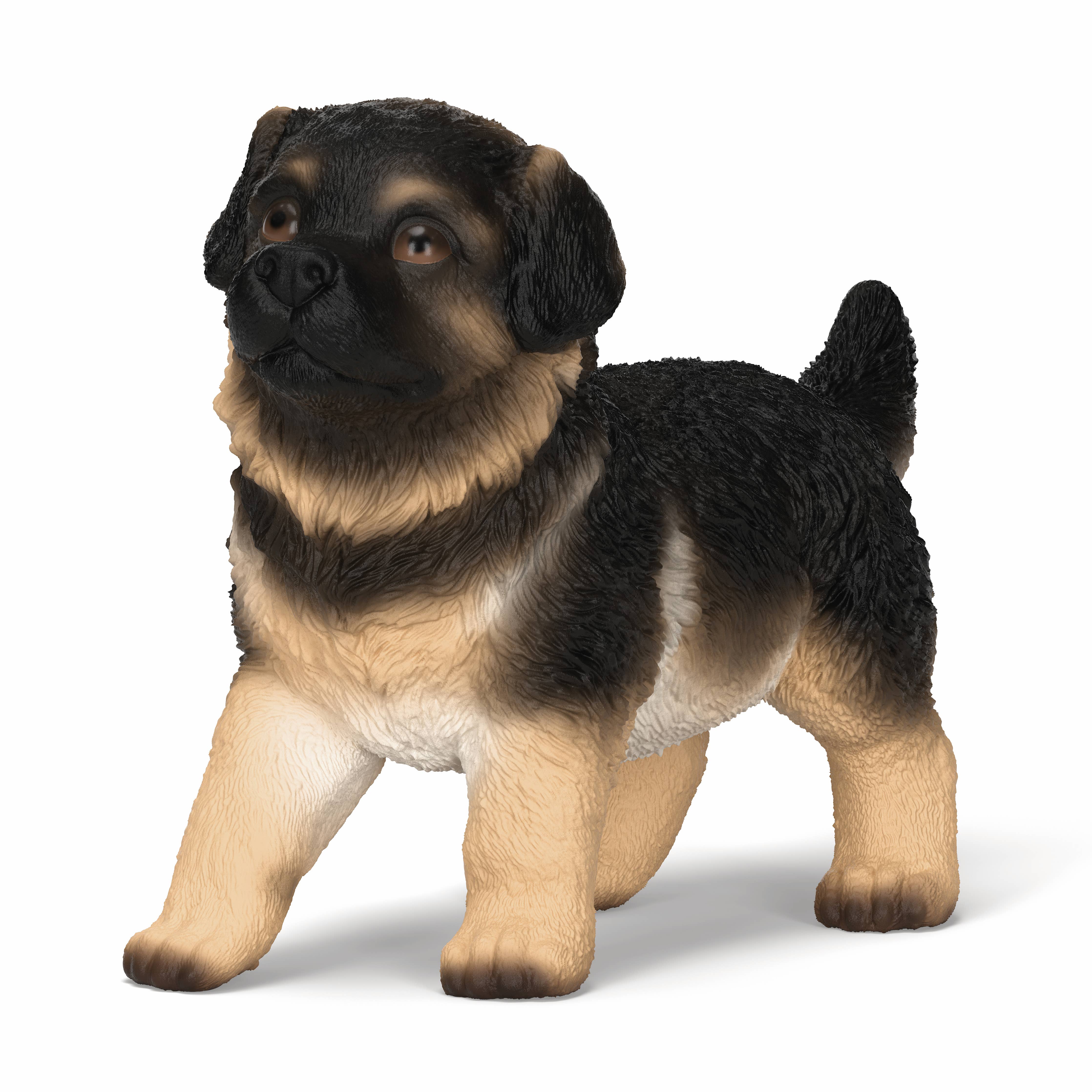 German shepherd puppy Animal Toy Figurine
