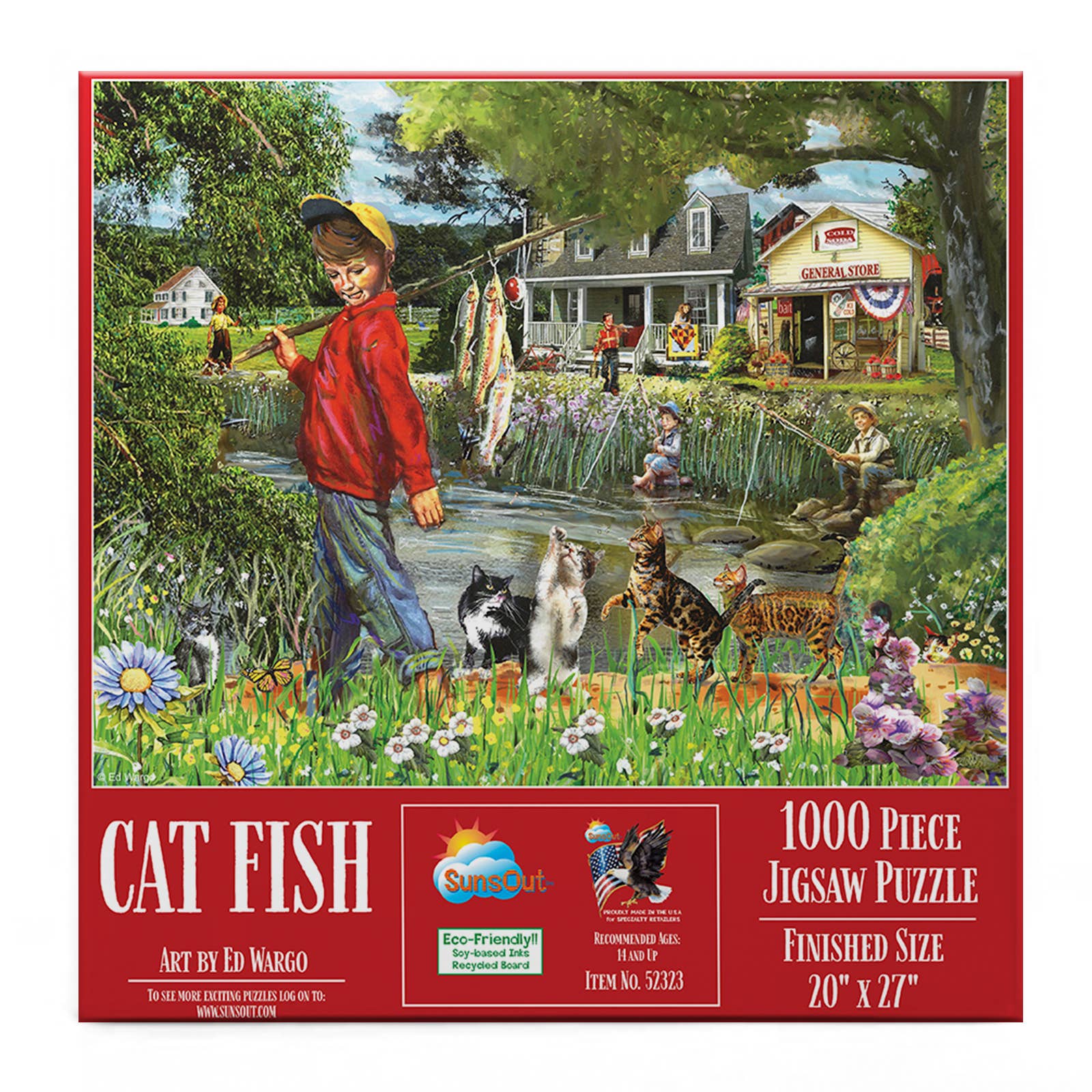 5308 Cat Fish 1000 pc Puzzle