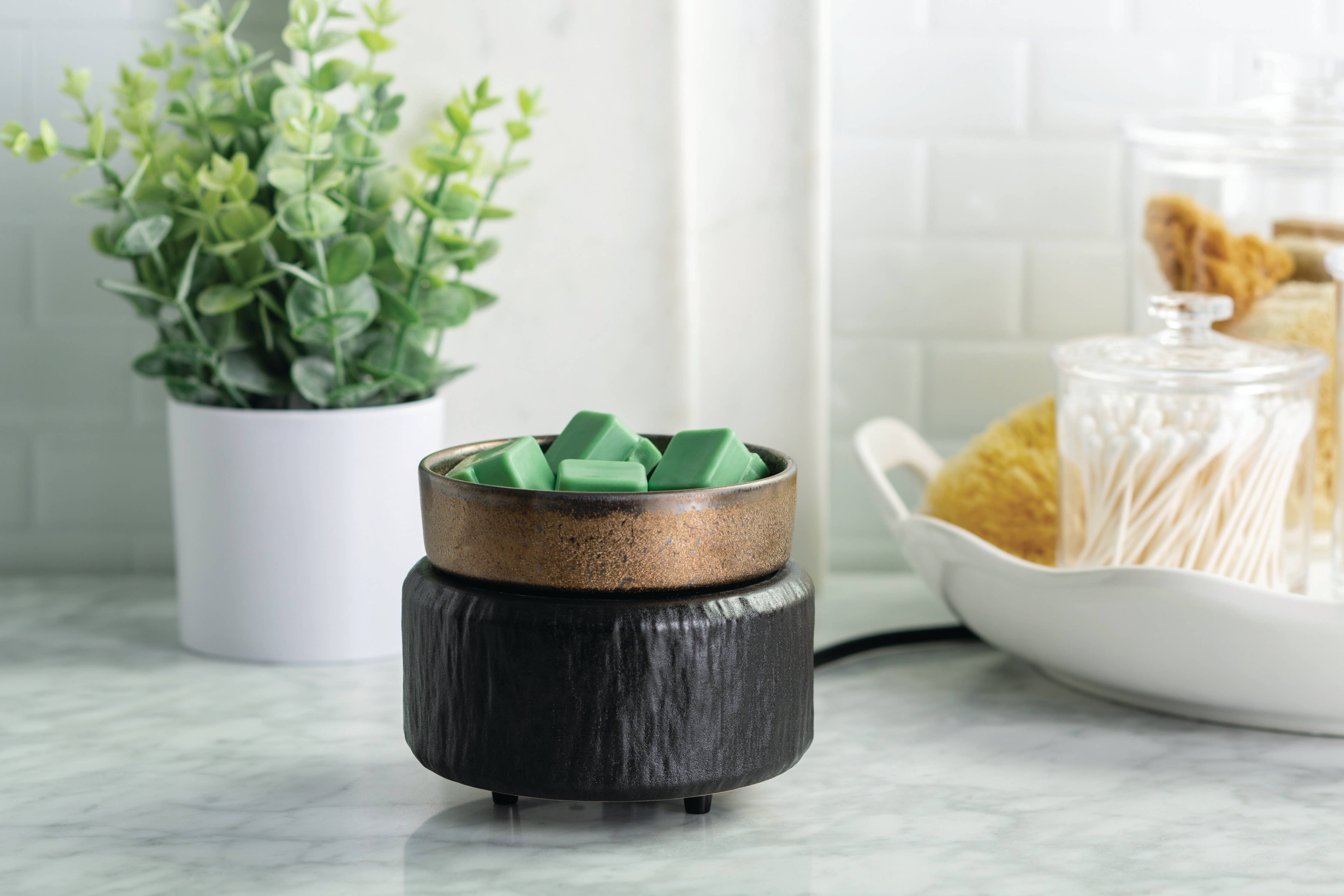 2-IN-1 Fragrance Warmer Primitive Black