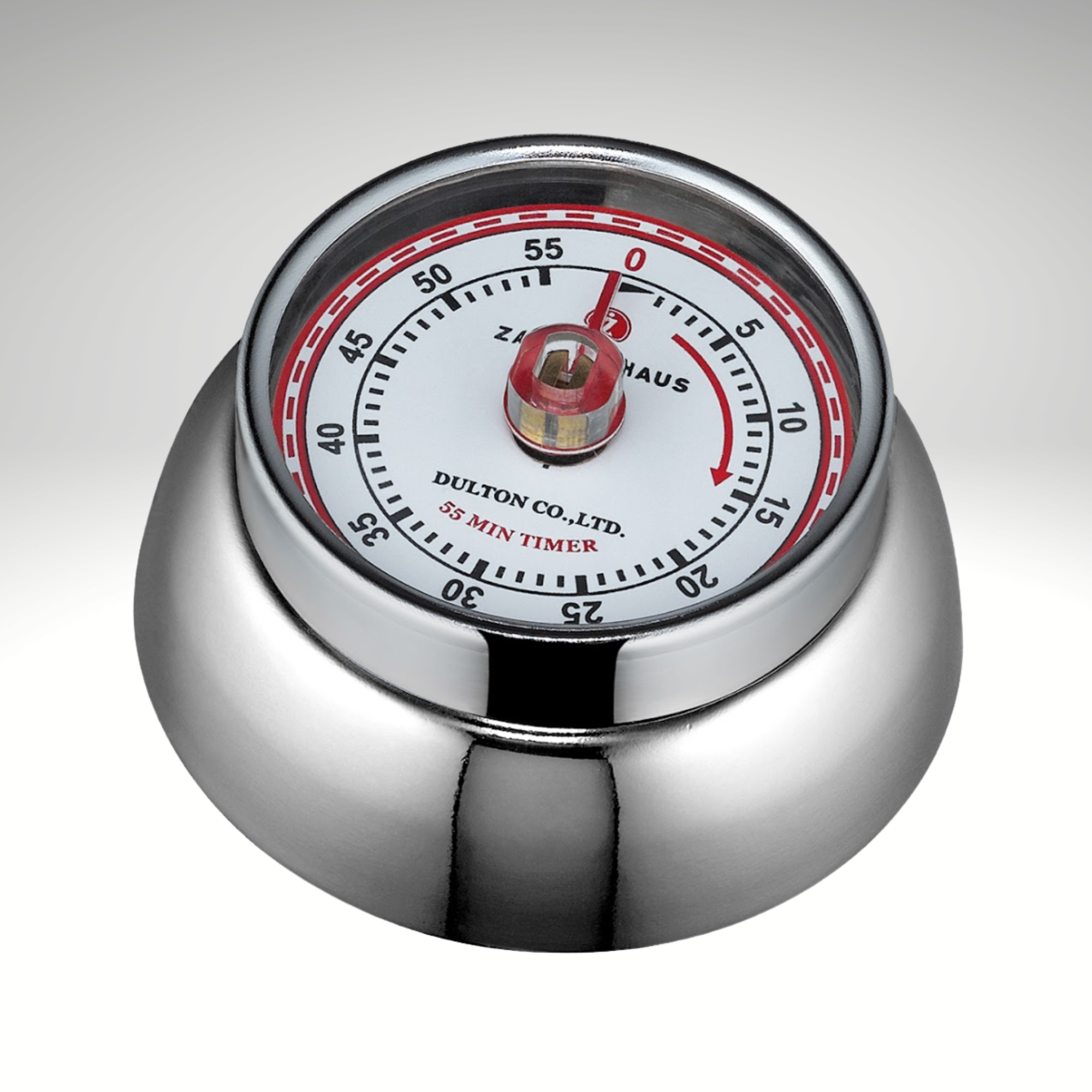 "Retro" Kitchen Timer, Chrome