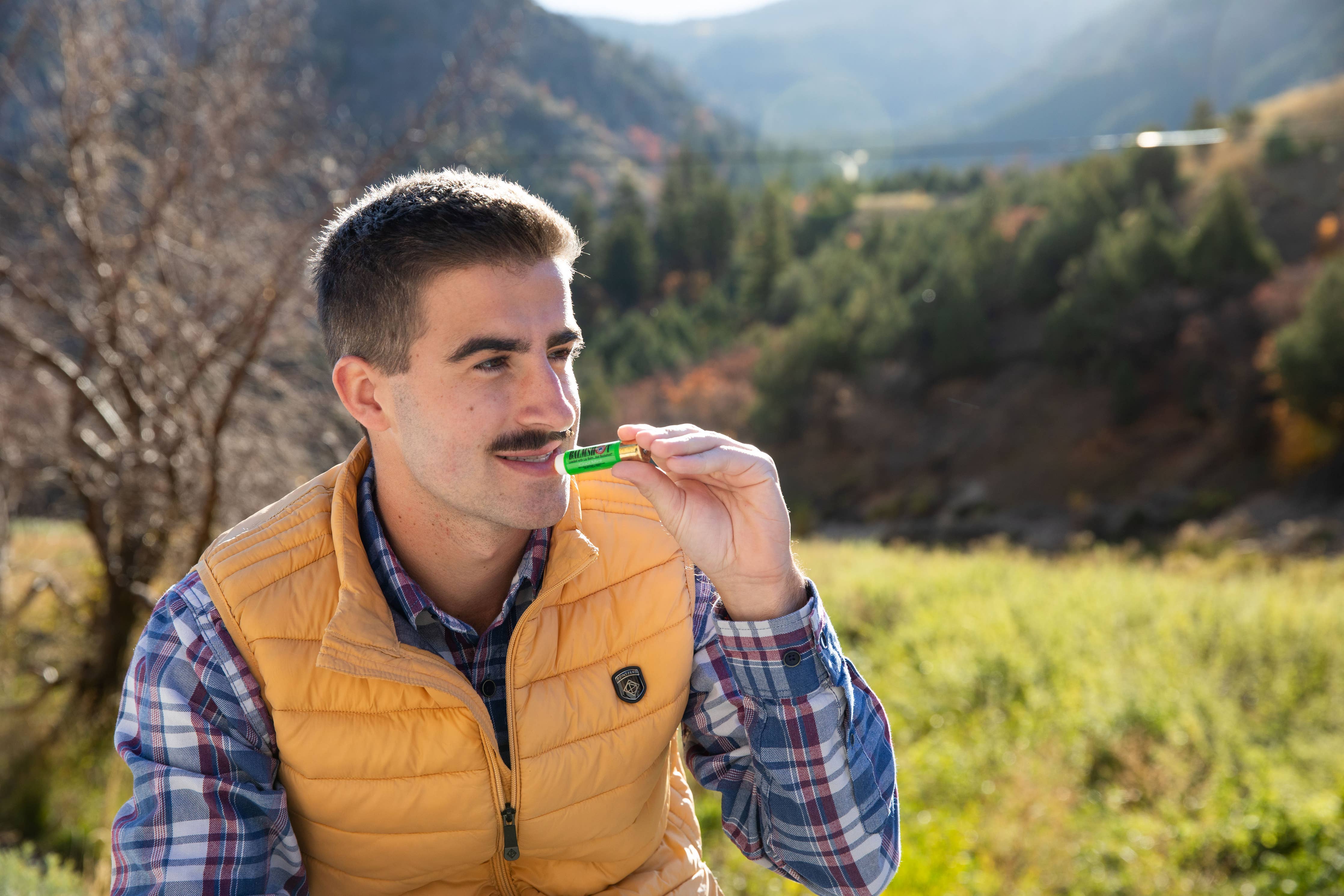 Shotgun Shell Lip Balm | Cool Mint Camo | SPF 15 | 24 Pack