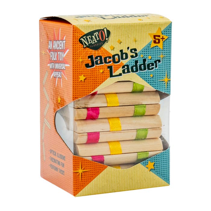 Neato! Classics Jacob's Ladder puzzle packaging back
