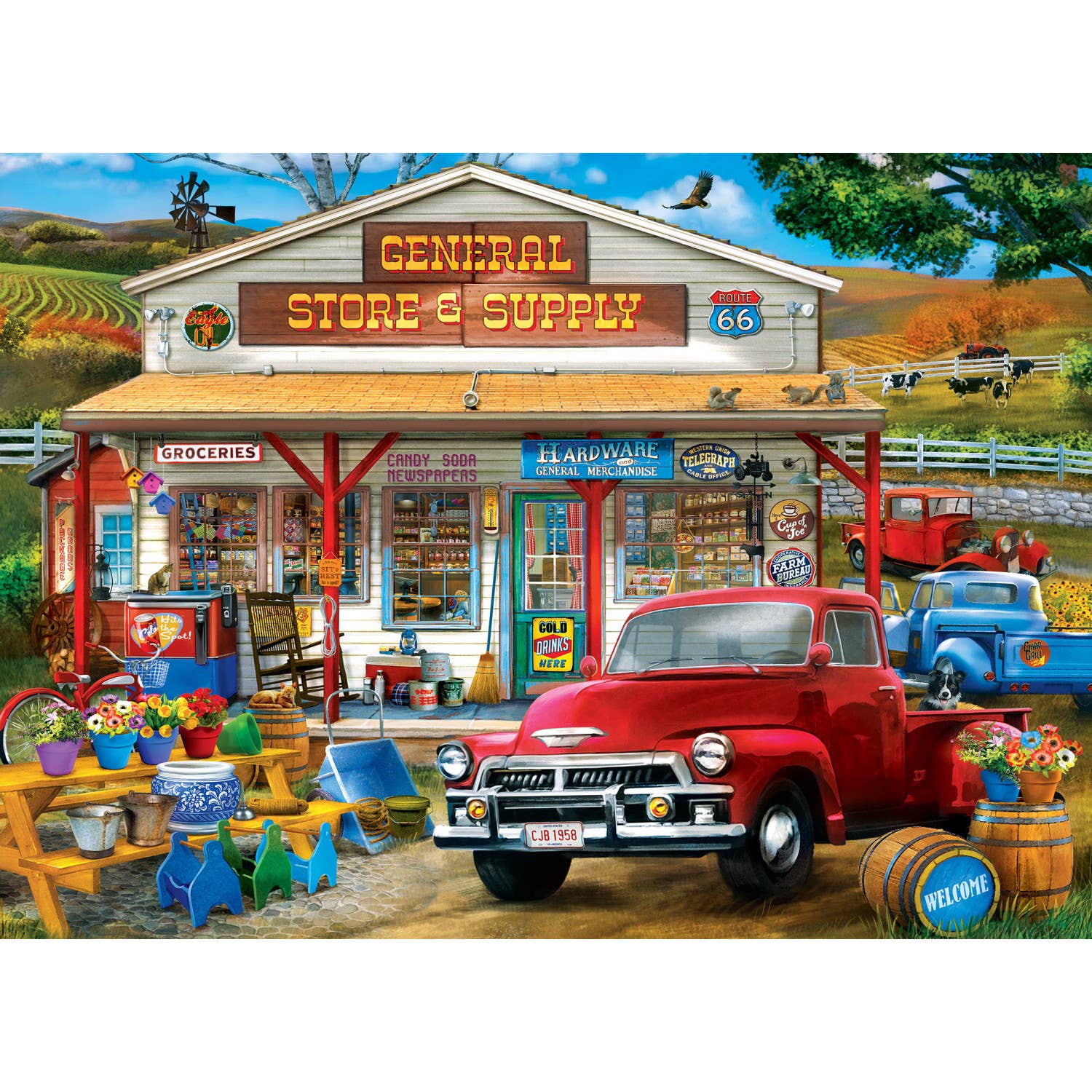 General Store - Countryside Store & Supply 1000 Piece Puzzle