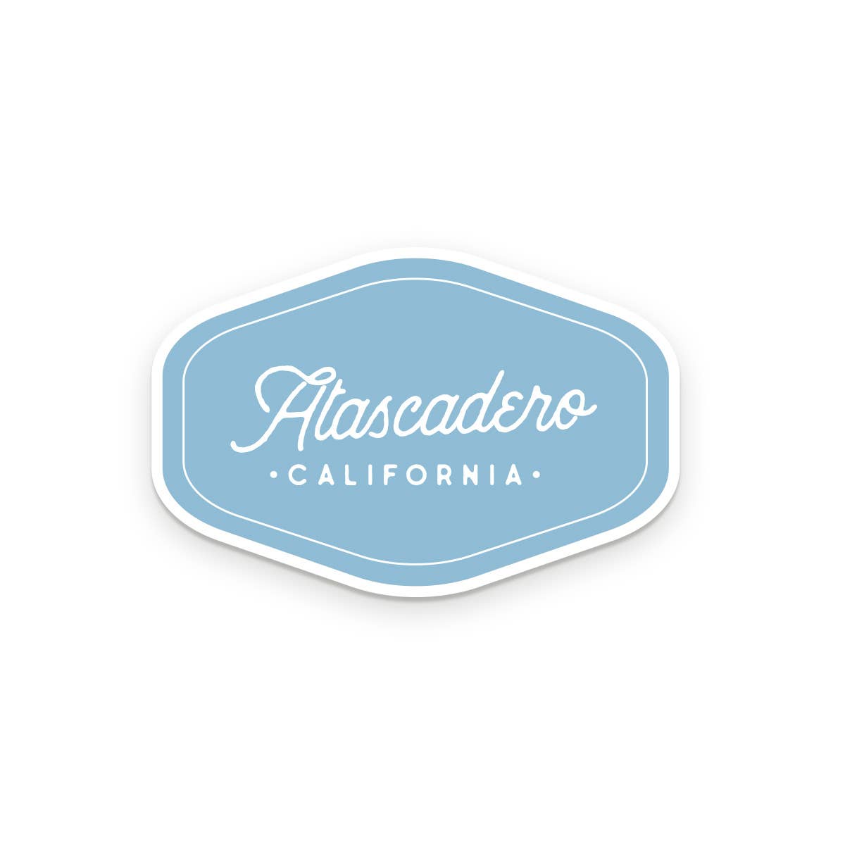 Custom City Script Sticker additional color option