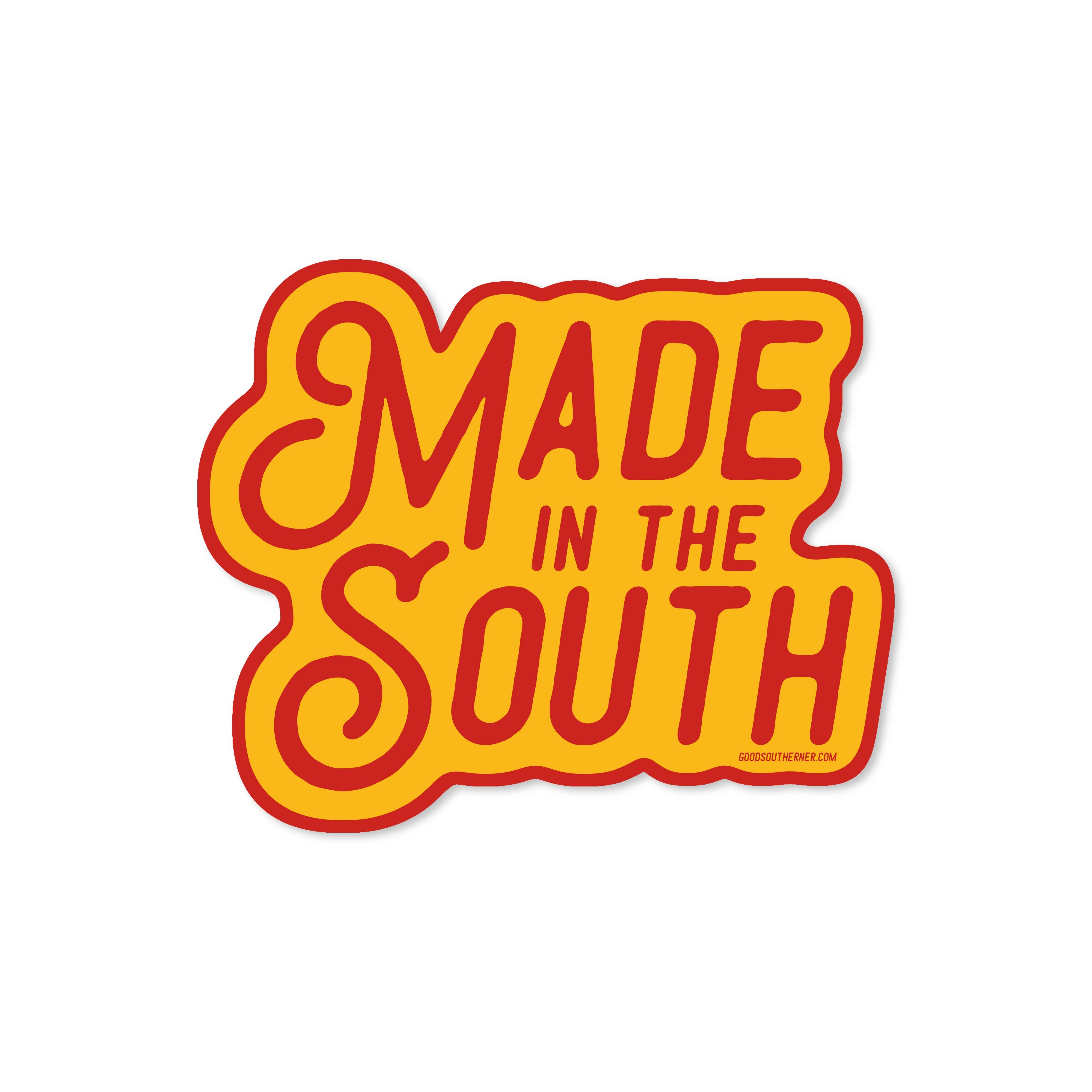 Made In The South Sticker