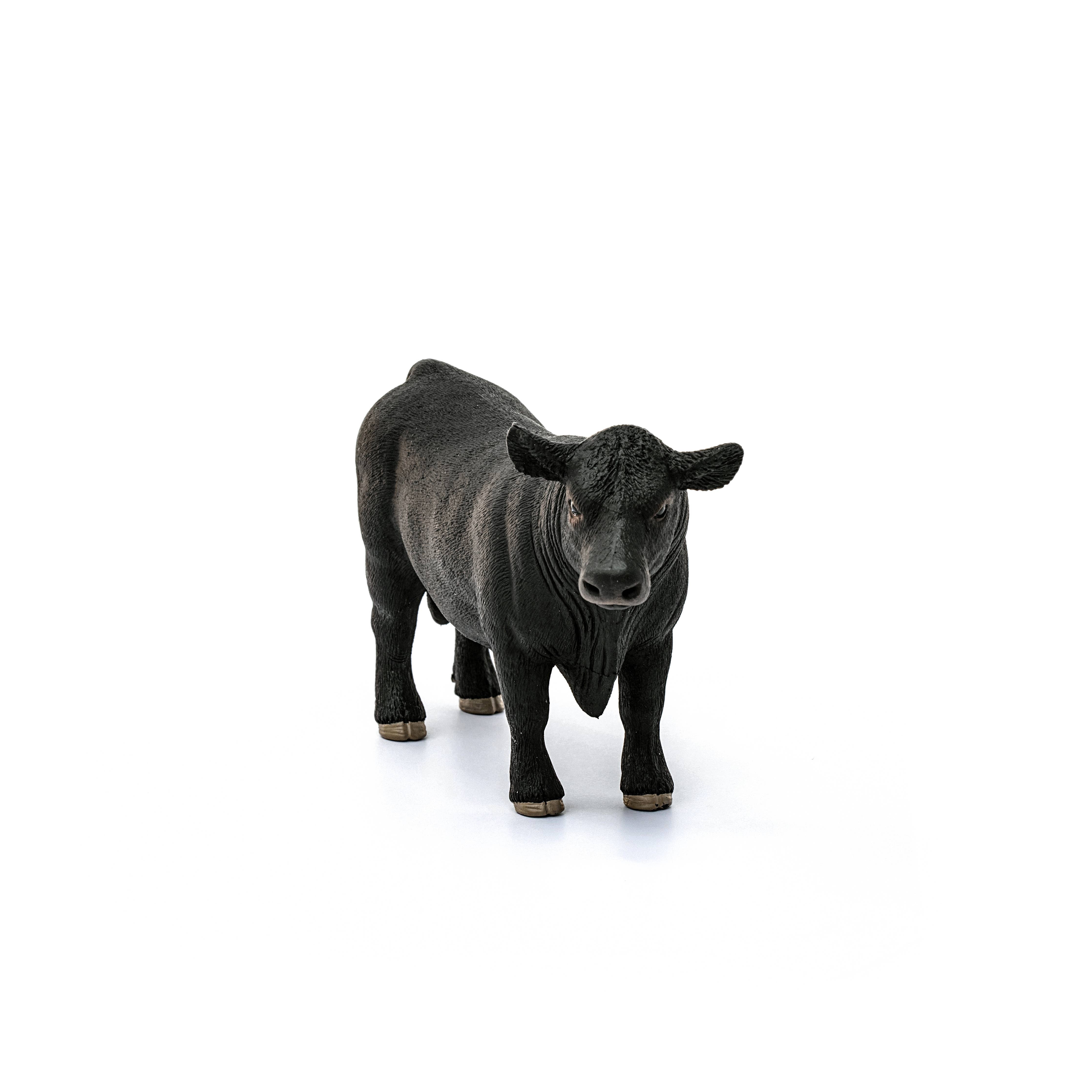 Black Angus Bull Farm Animal Toy