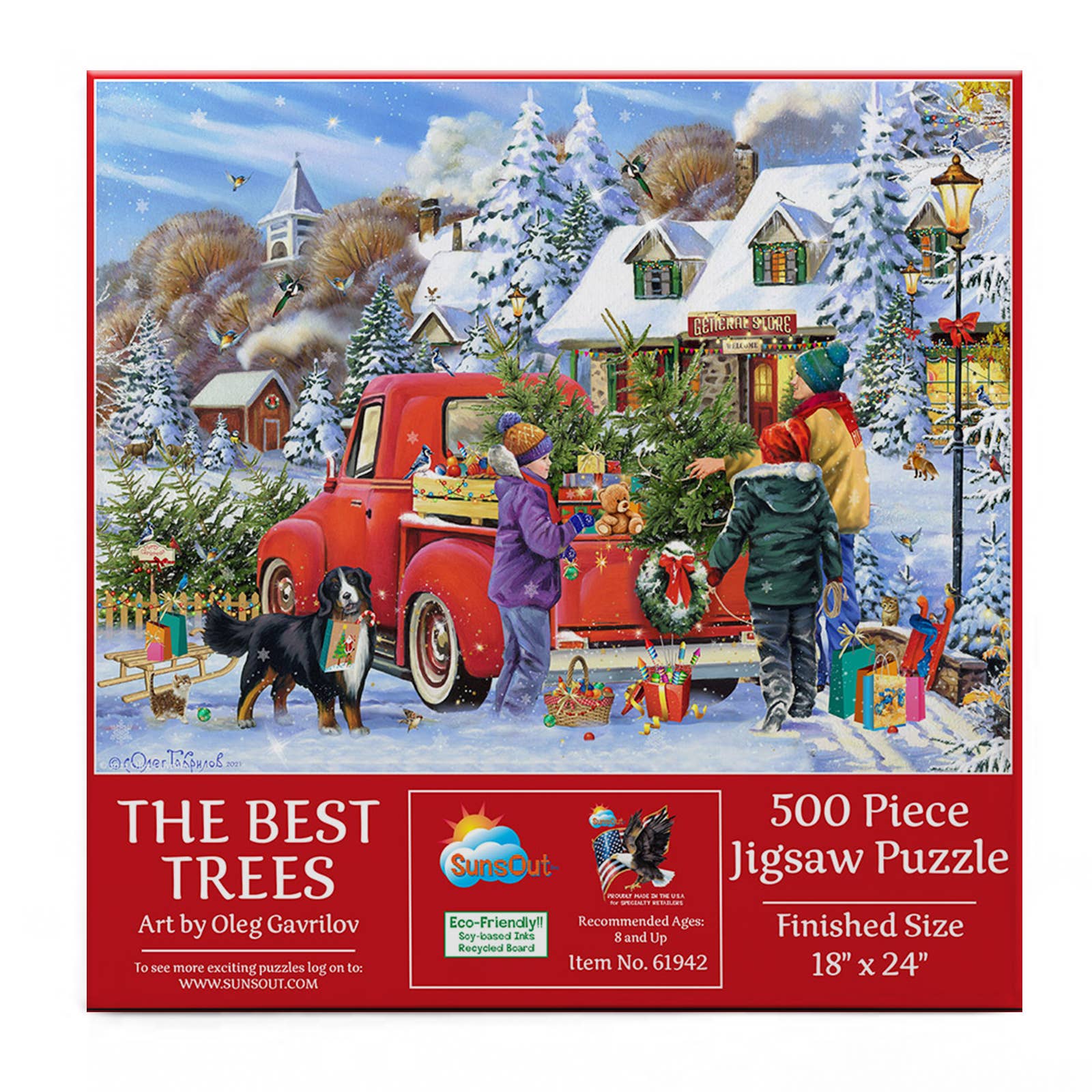 1084 The Best Trees 500 pc Puzzle