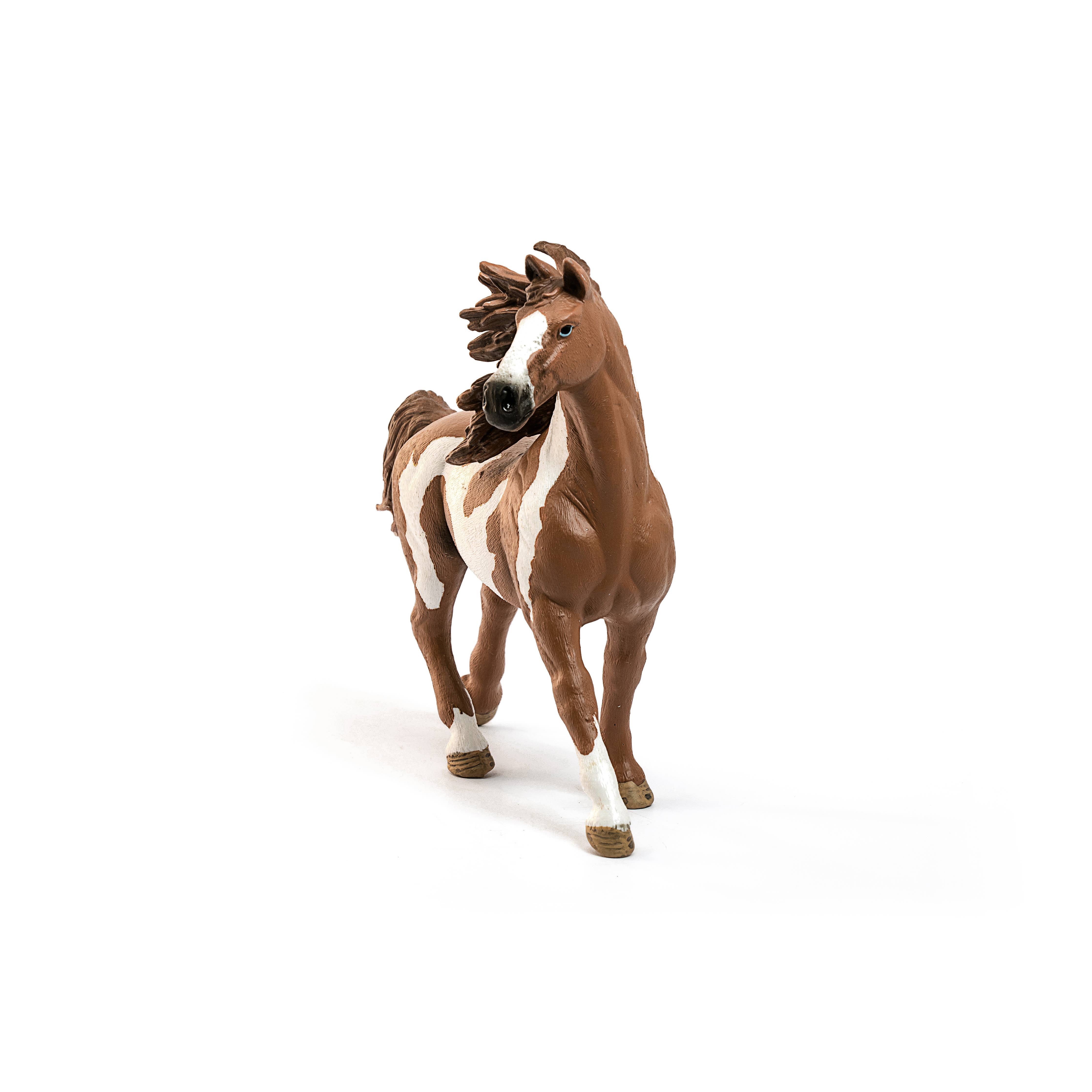 Pinto Stallion Farm Horse Toy