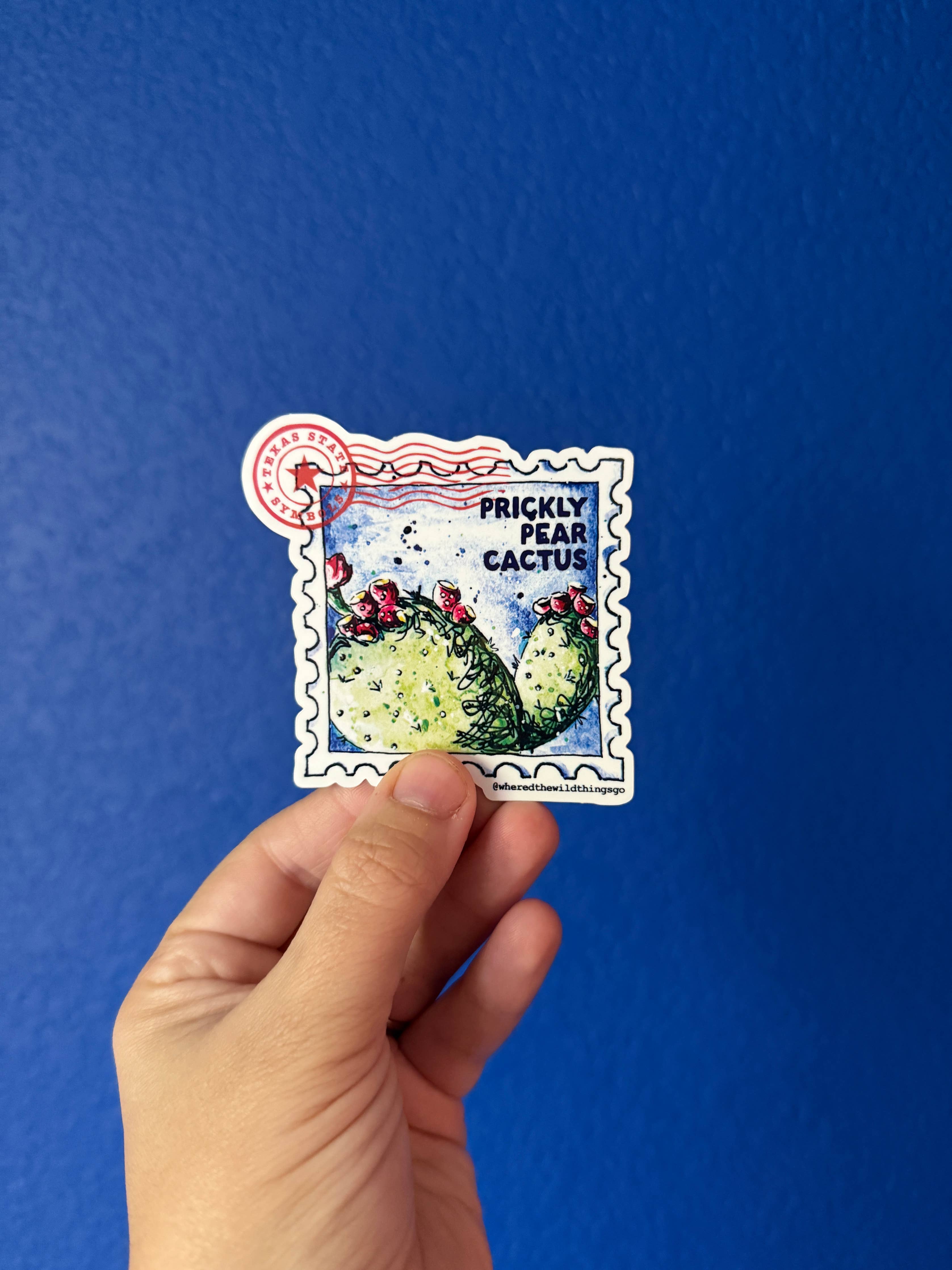 Prickly Pear Cactus sticker