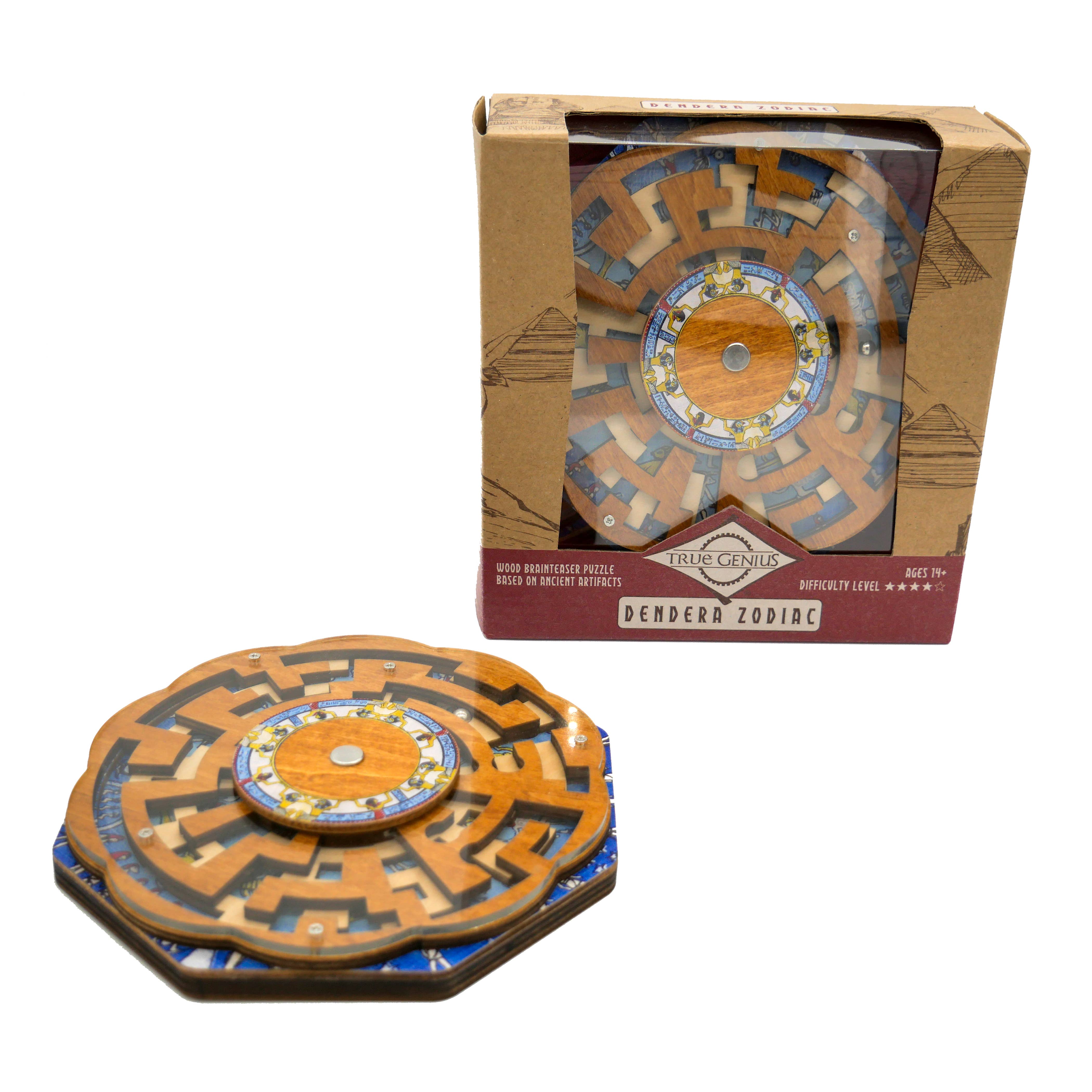 True Genius Dendera Shifting Maze brain teaser toy