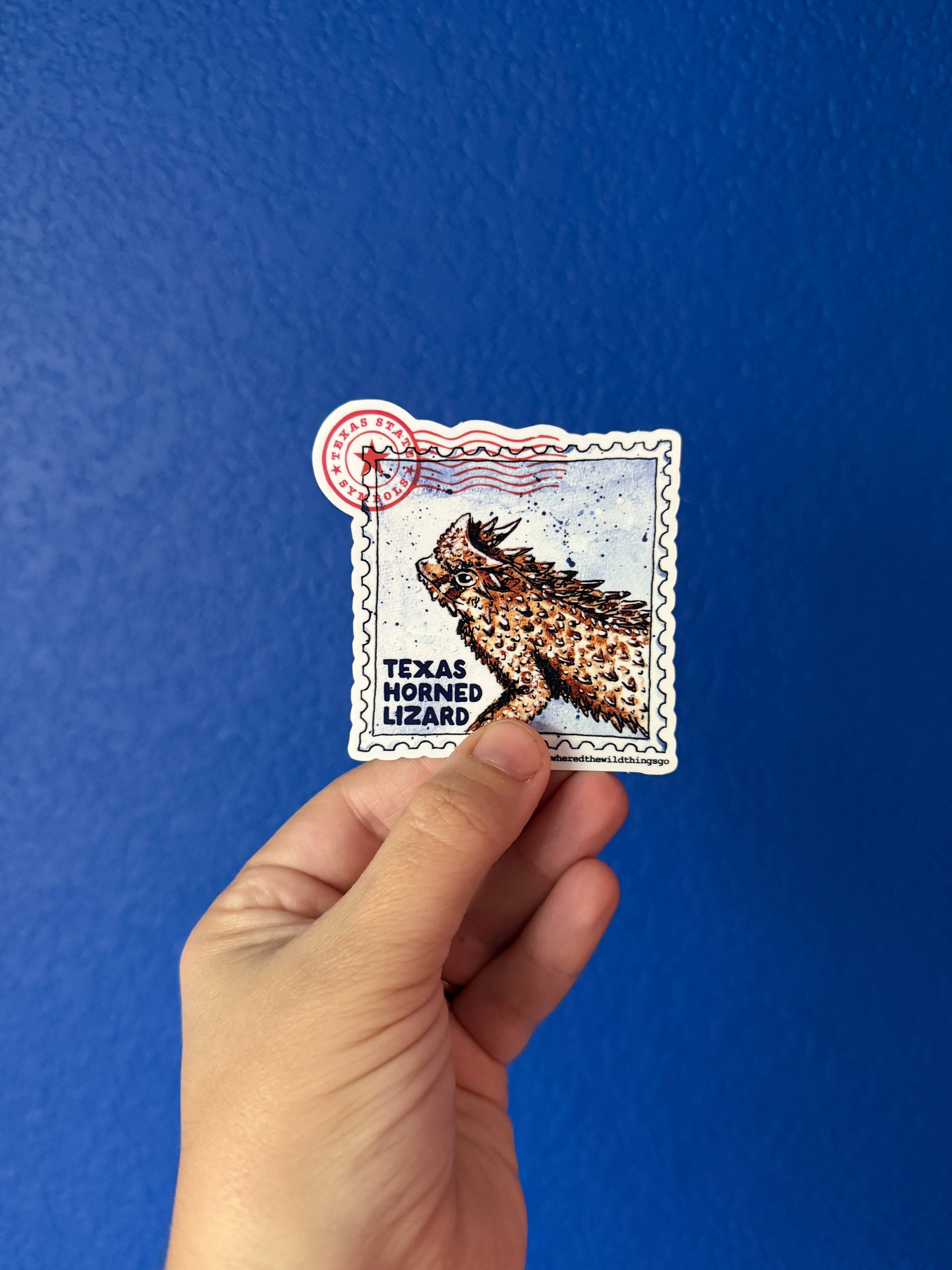 Texas Horned Lizard sticker
