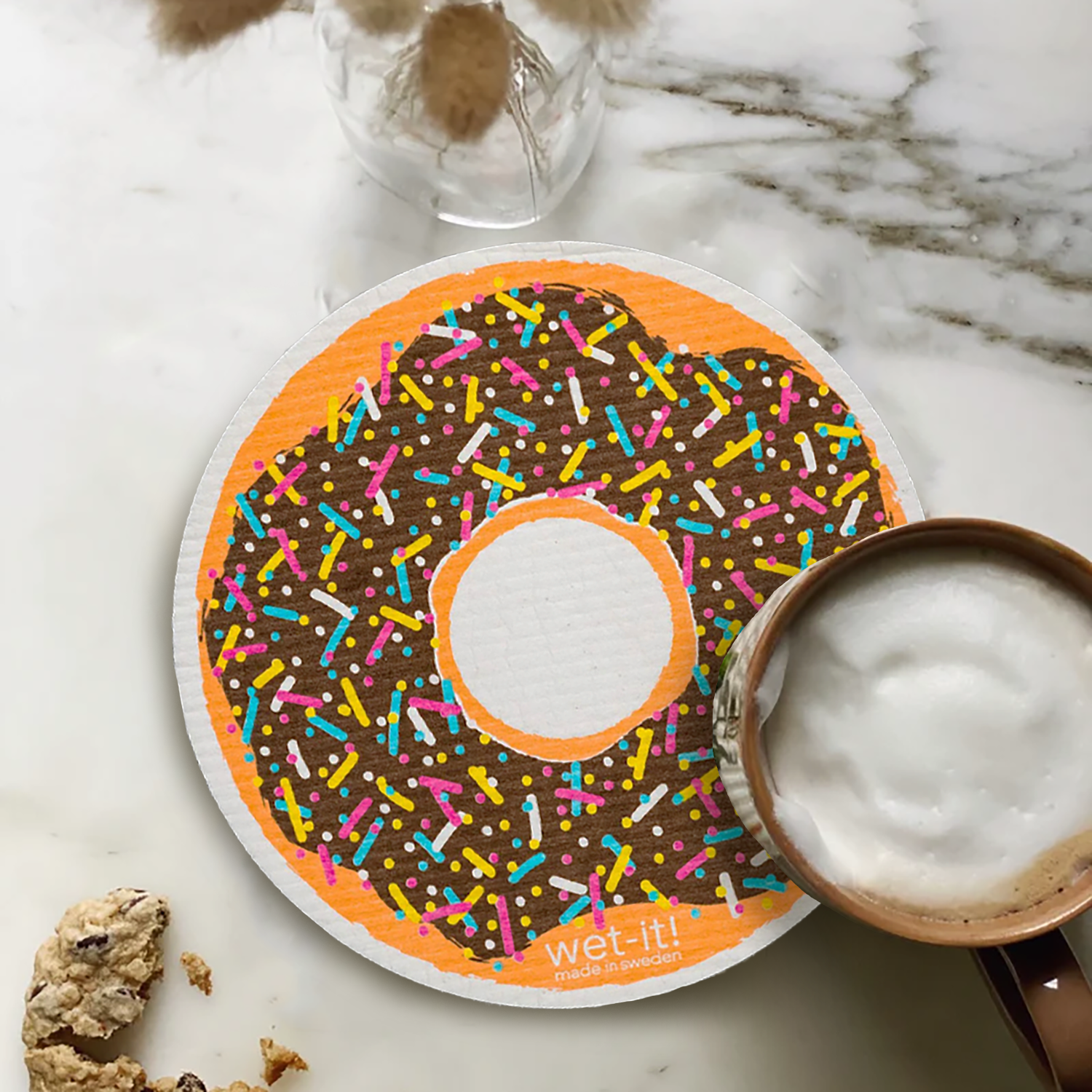 Donut Round Swedish Cloth