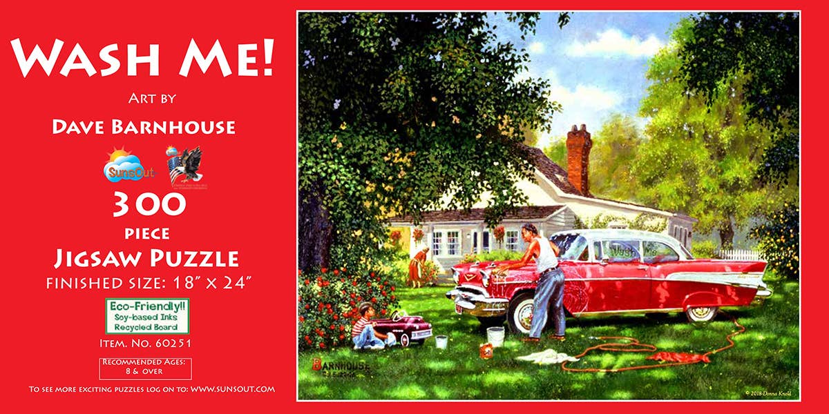 5040 Wash Me 300 Puzzle300 pc Puzzle