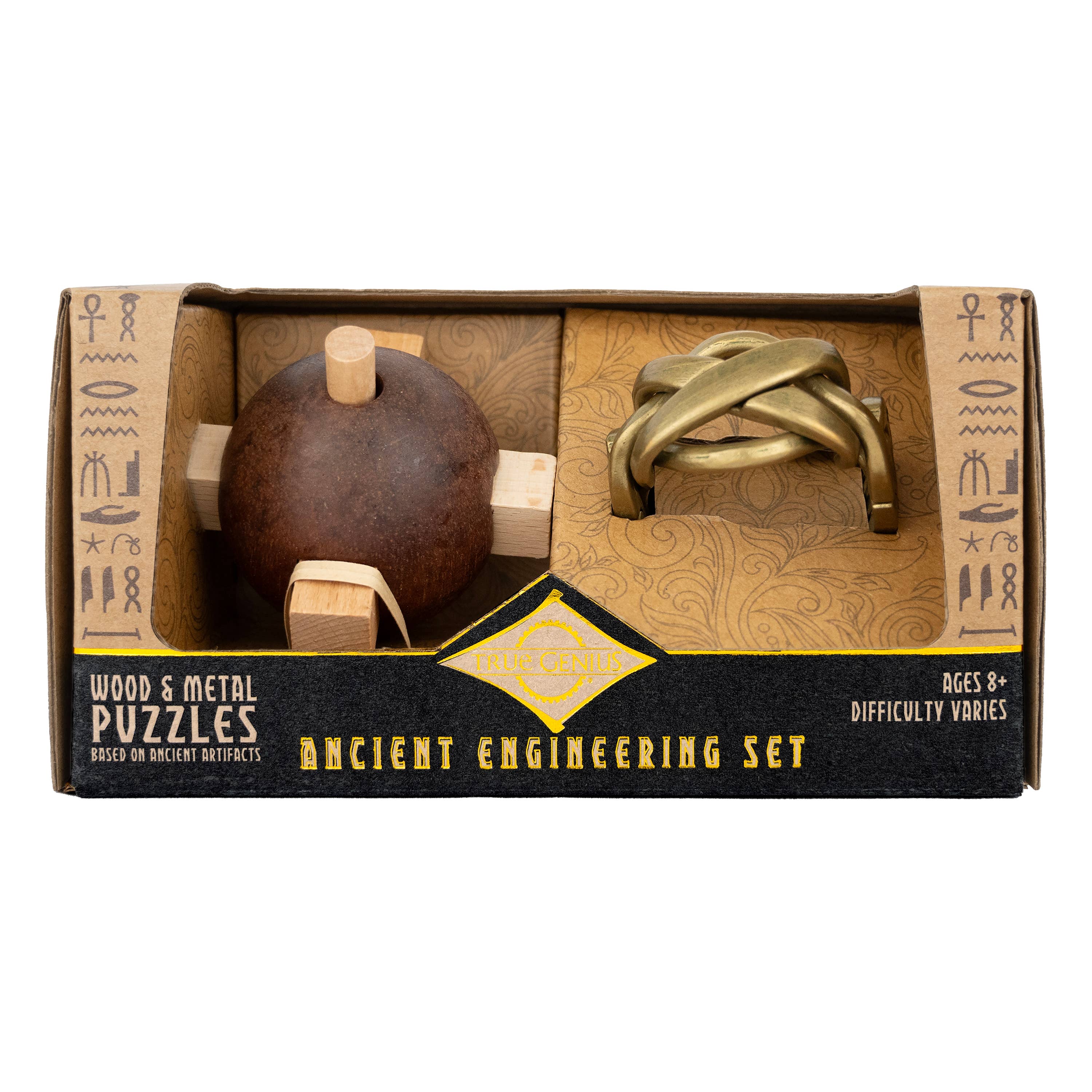 True Genius Ancient Engineer Puzzle Set | Brain Teaser