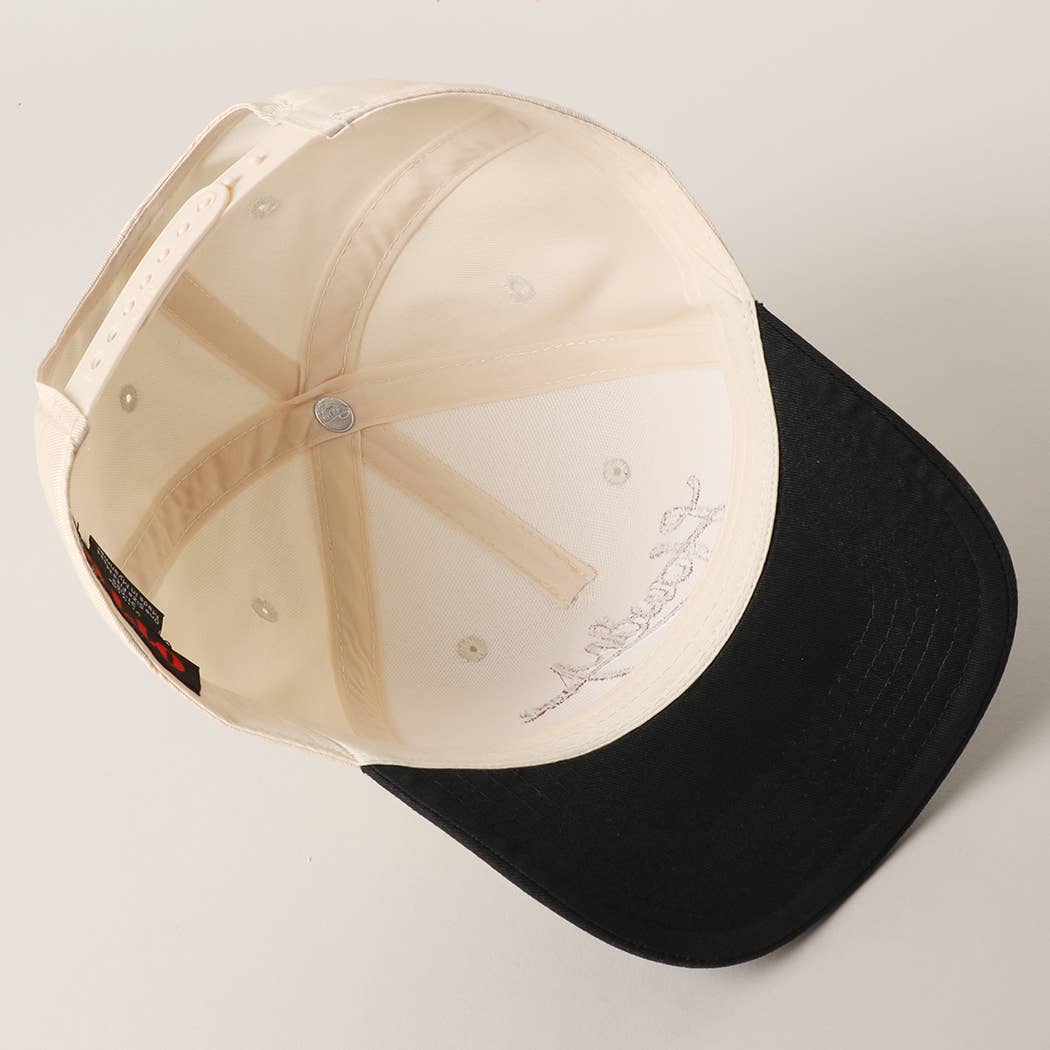 Howdy embroidered classic two-tone trucker hat variant