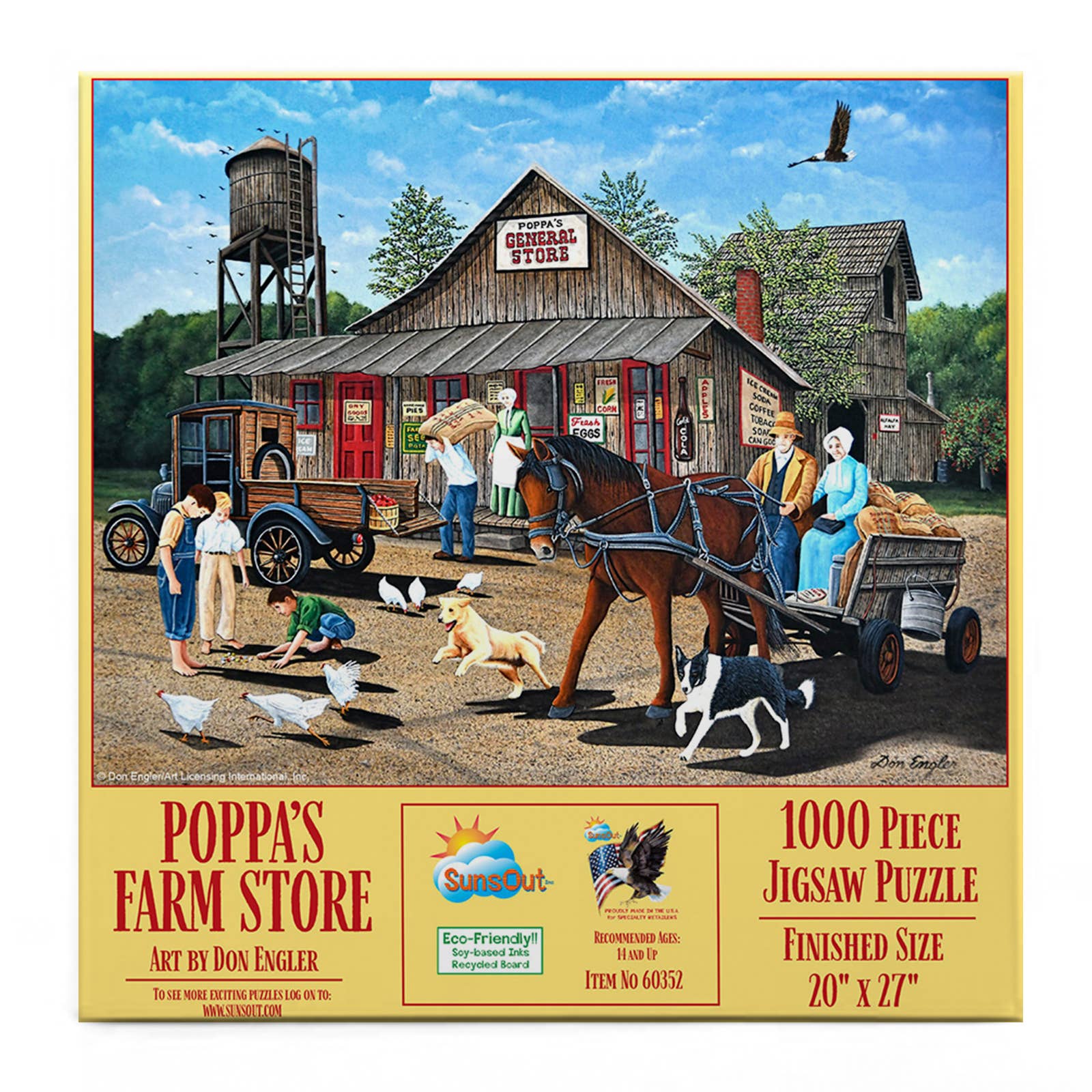 0699 Poppa's Farm Store 1000 pc Puzzle