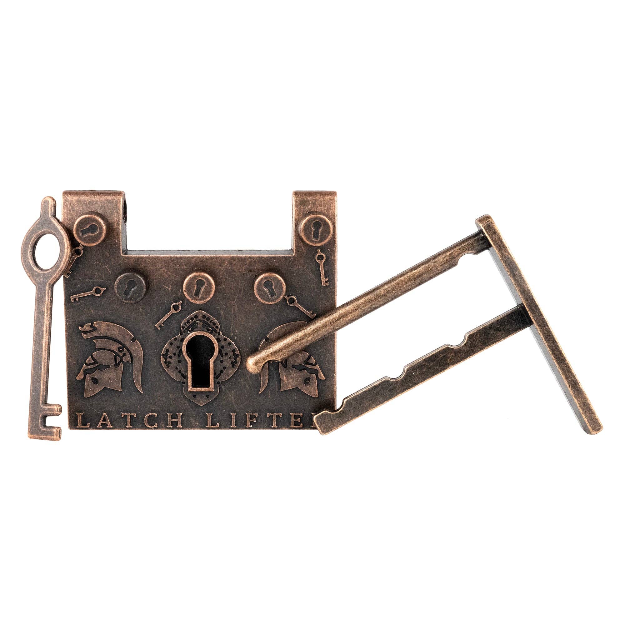 Latch Lifter trick lock puzzle in packaging