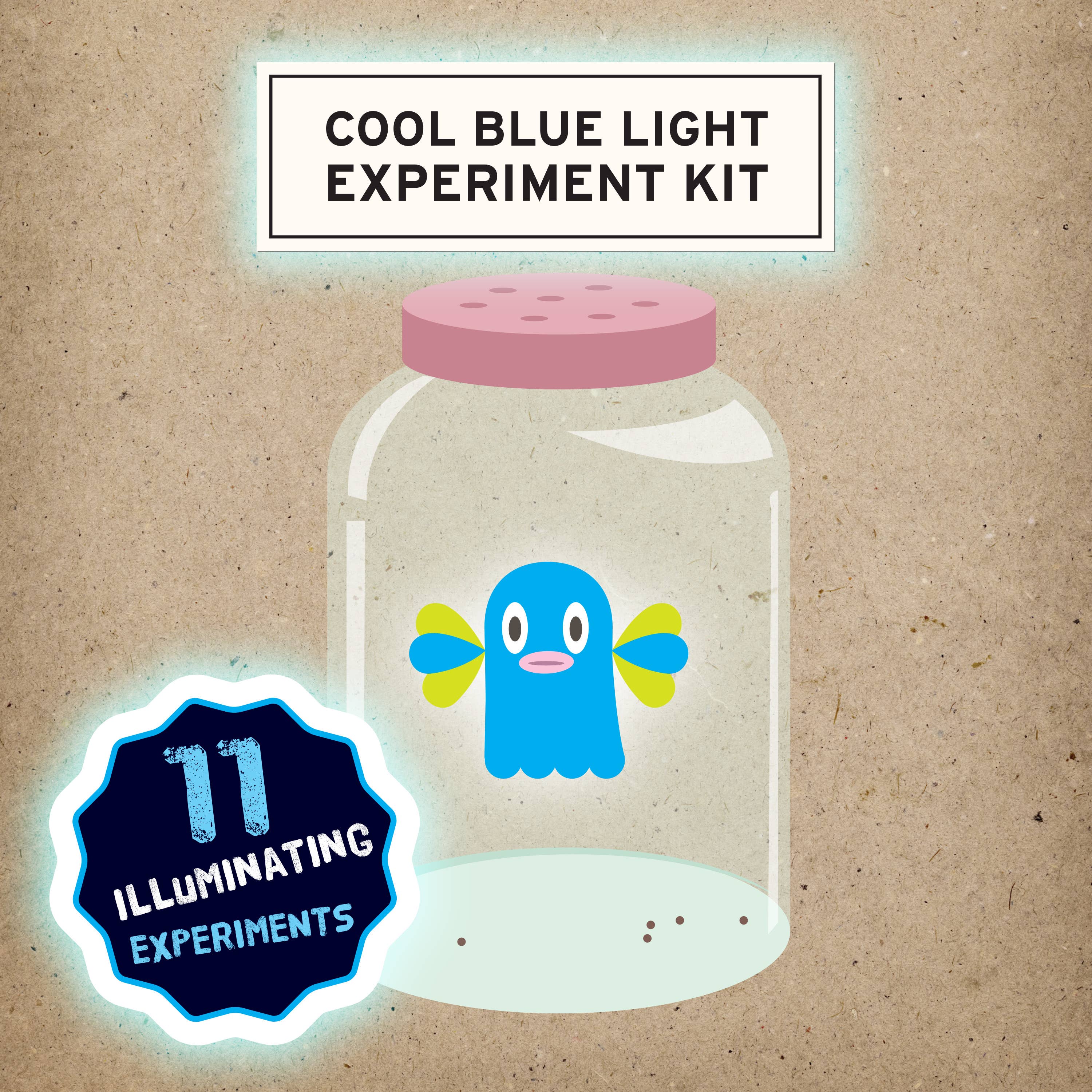 Cool Blue Light Kit components and instructions