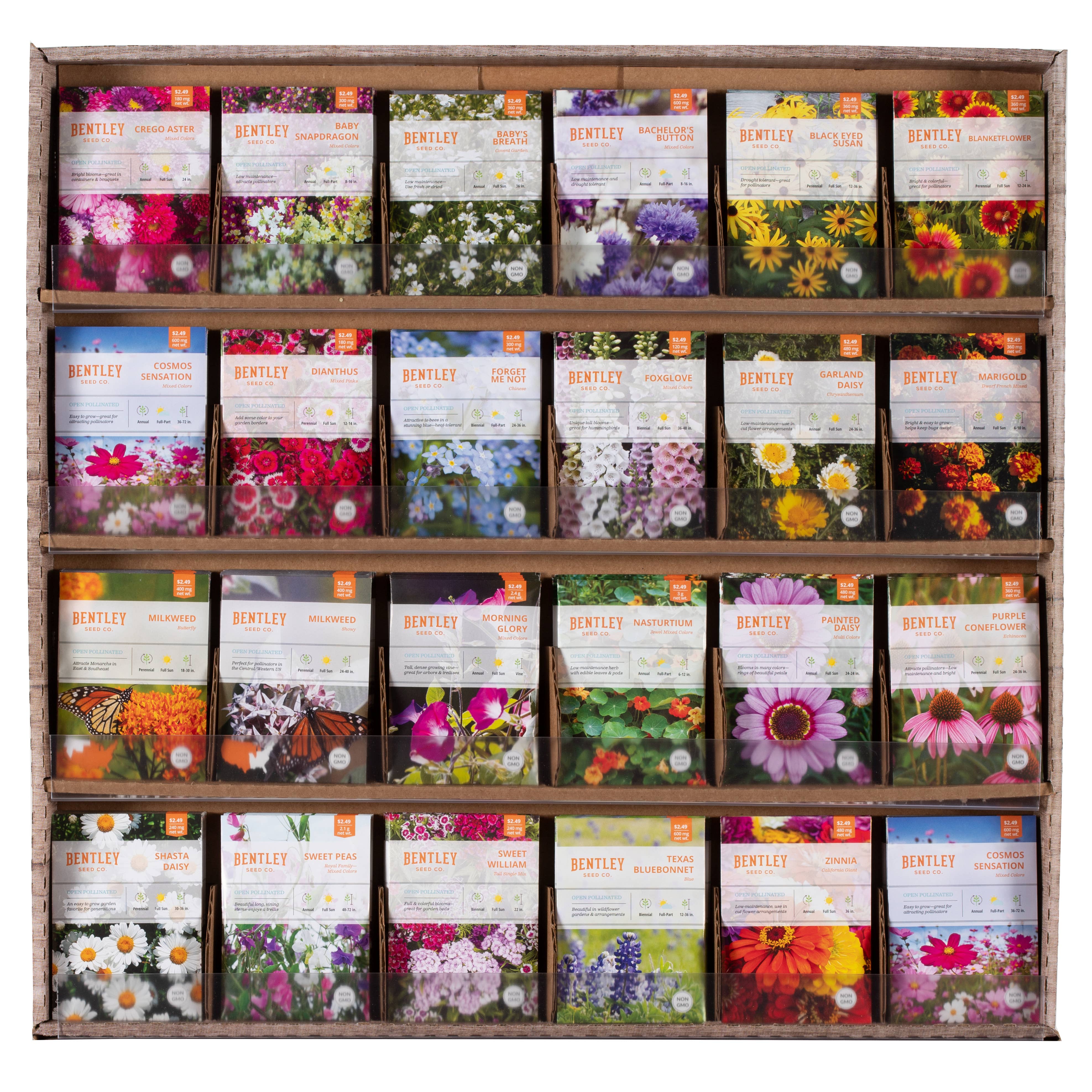 Bentley Seed Co. - Flower Seed Packets