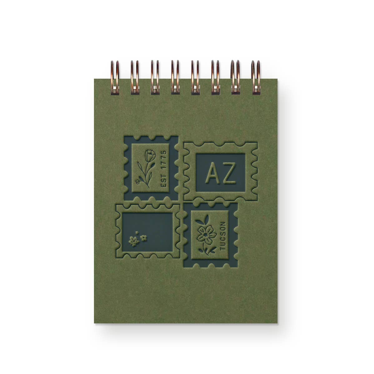 Custom City Stamp Mini Jotter Notebook