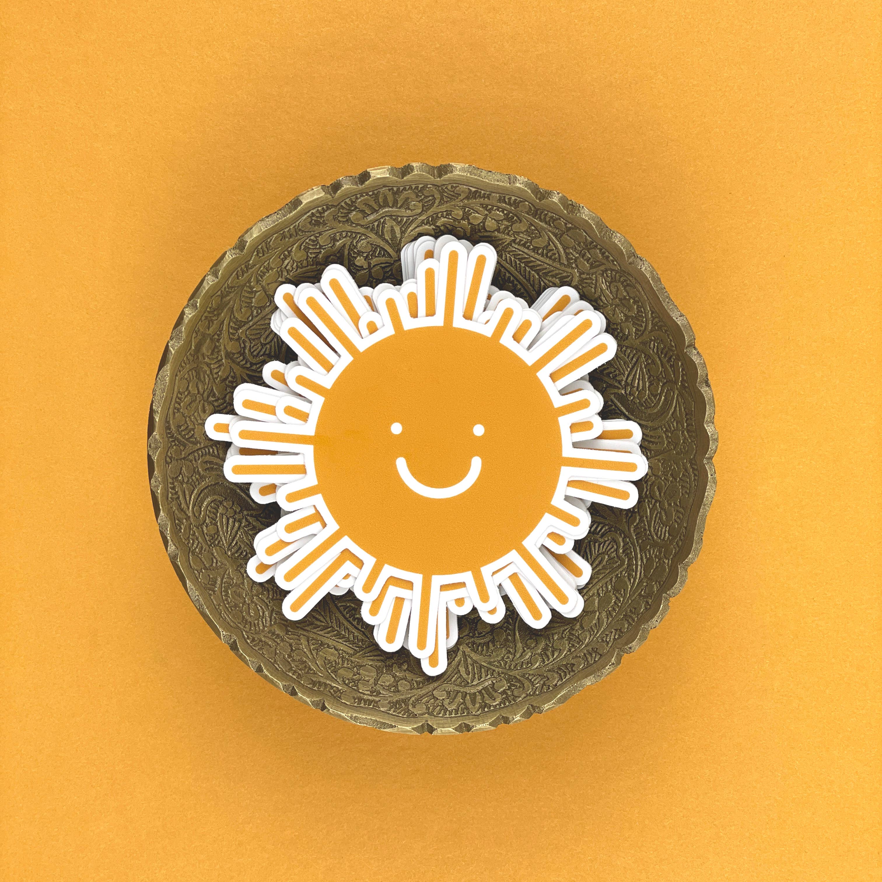 Smiling Sunshine sticker alternate view